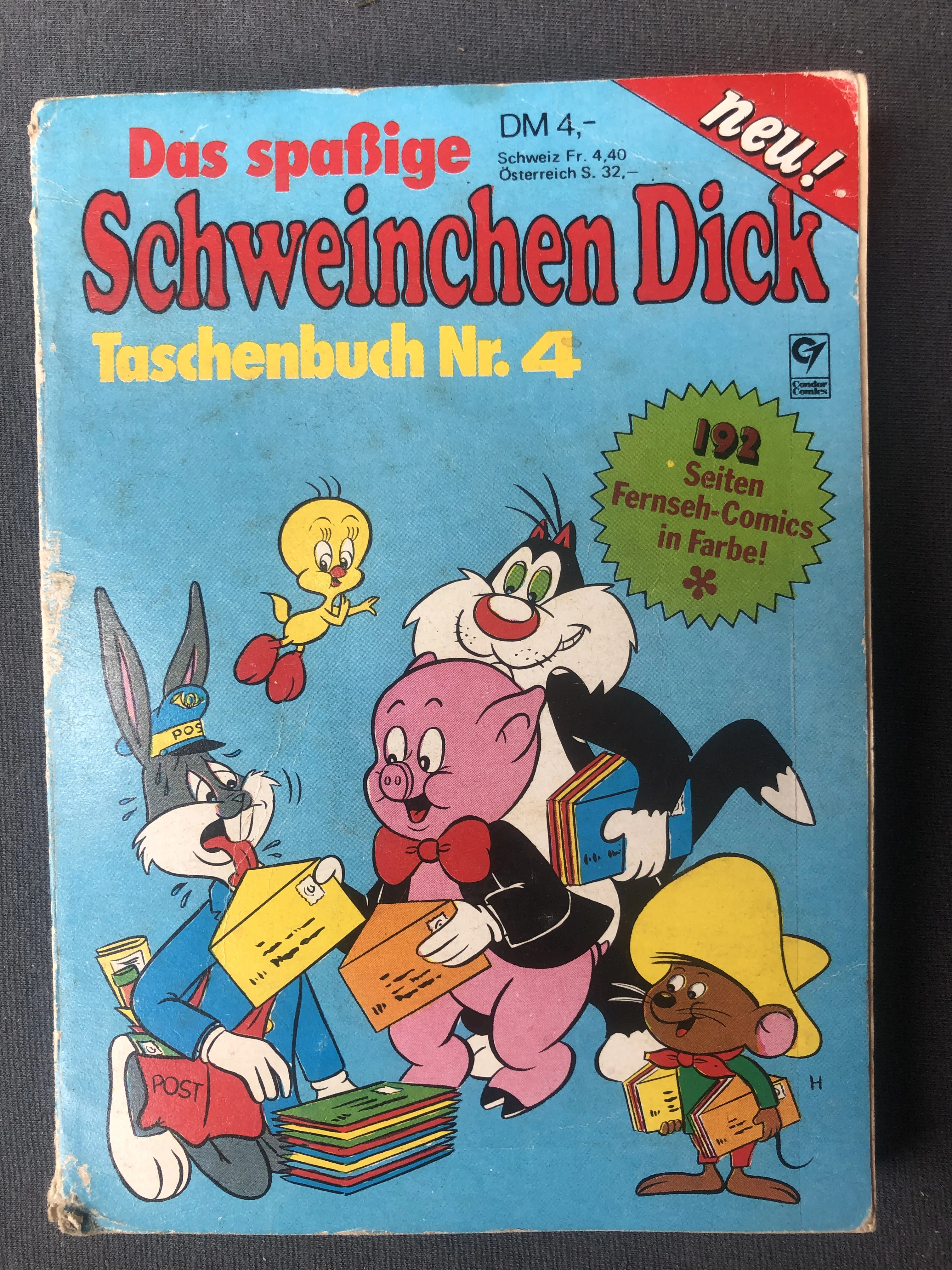 Das spaßige Schweinchen Dick - Comic 70er Jahre 