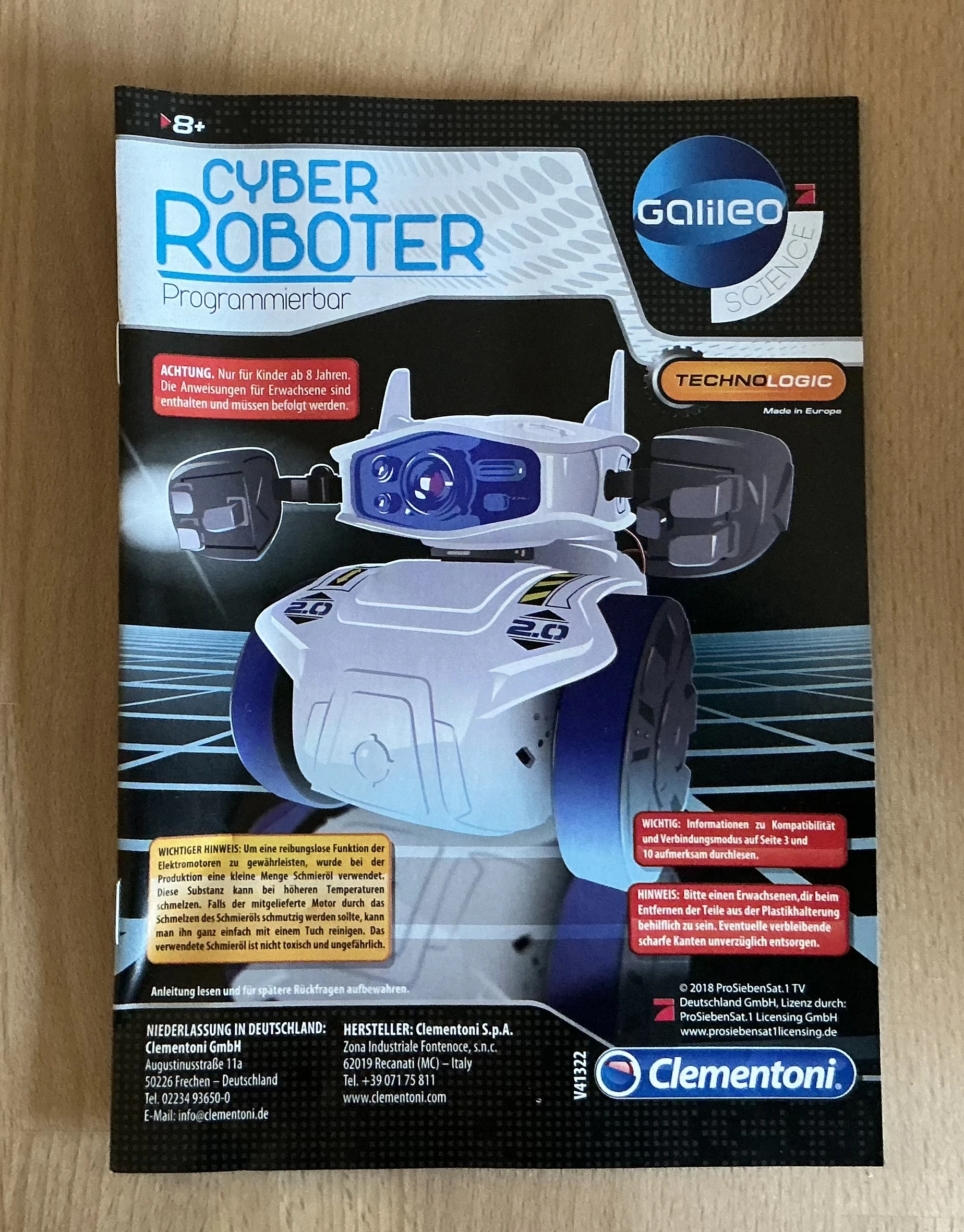 Clementoni Galileo Cyber Roboter 