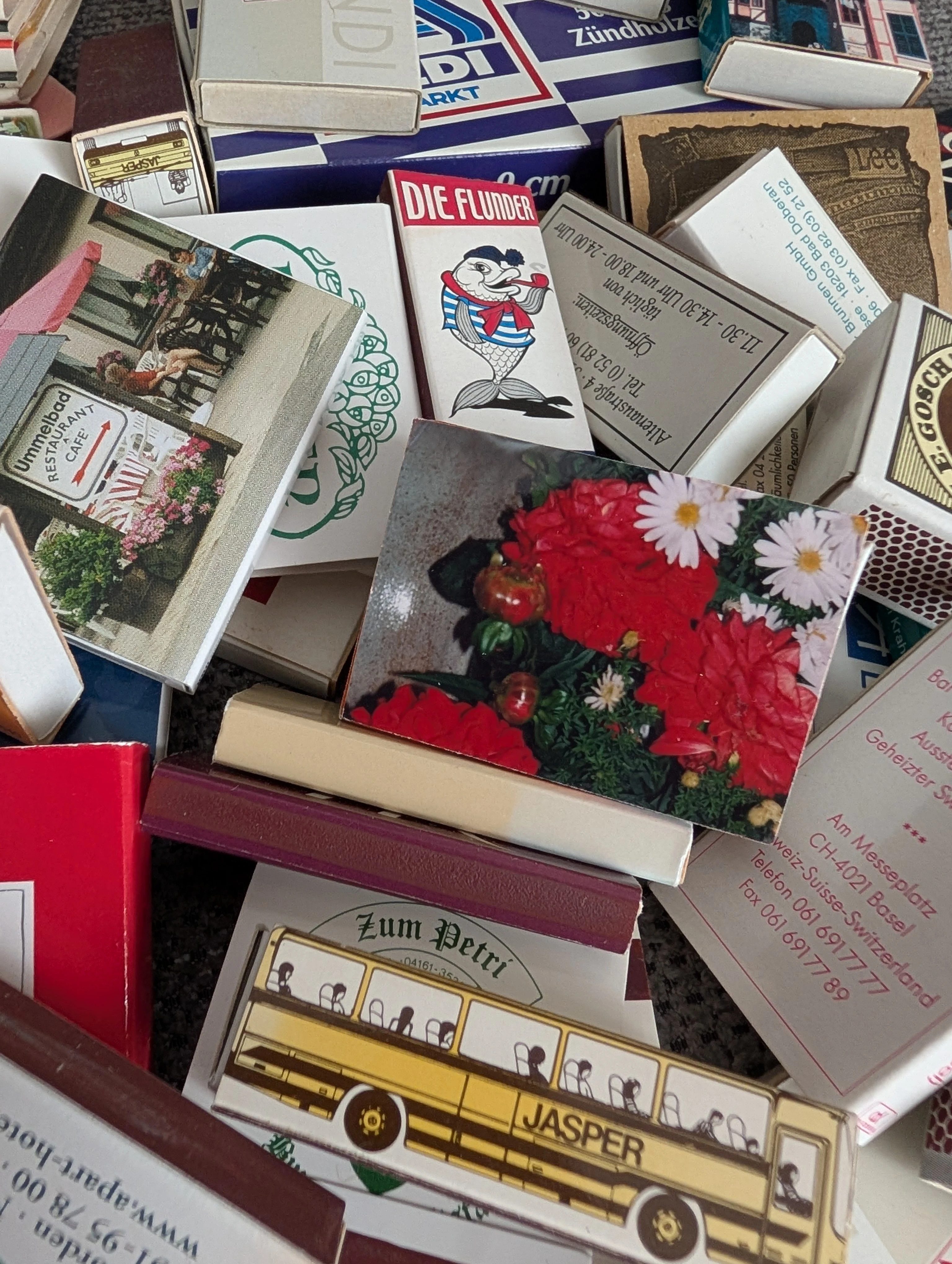 Streichholzschachtel Sammlung