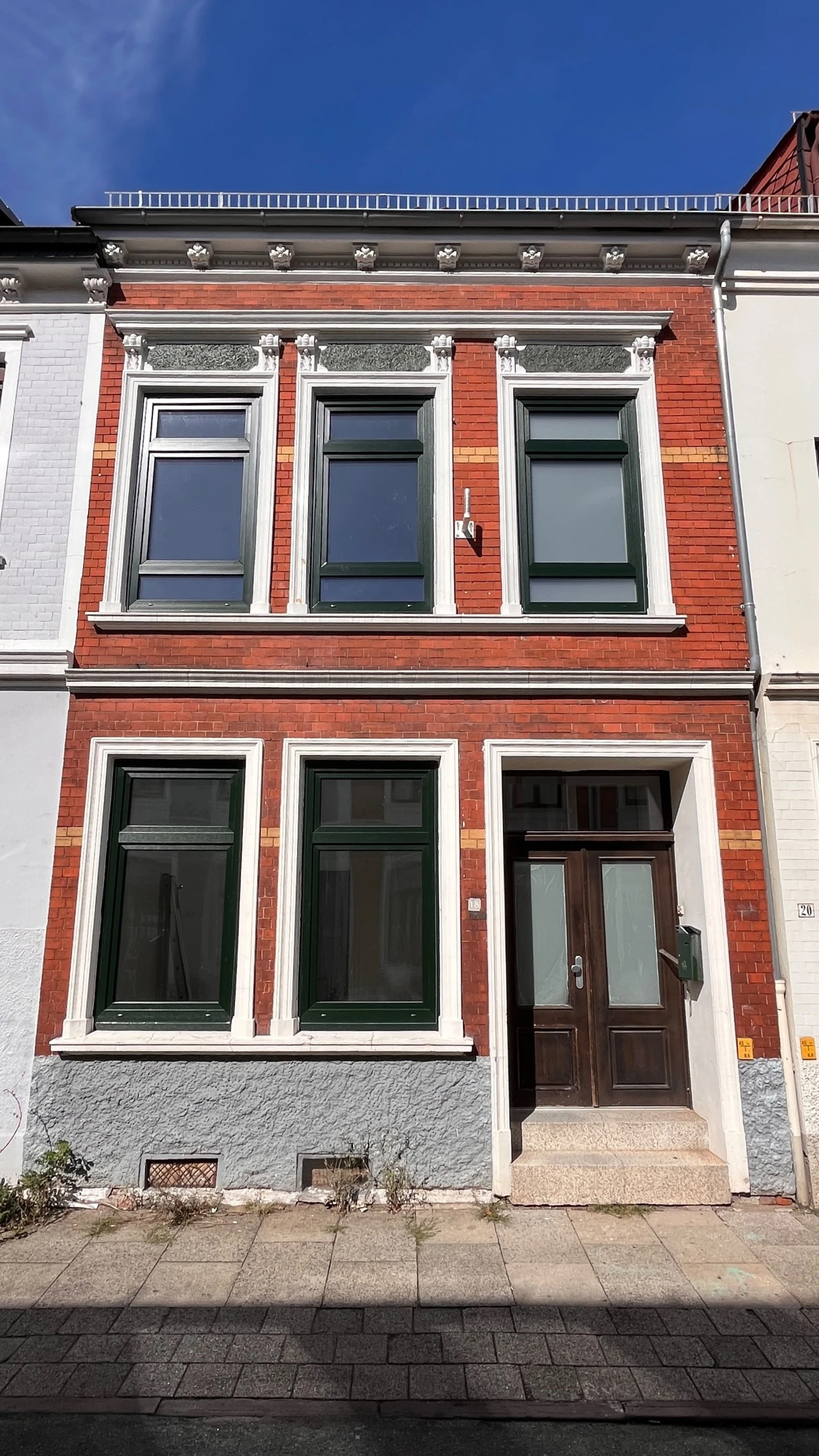 Haus von vorne