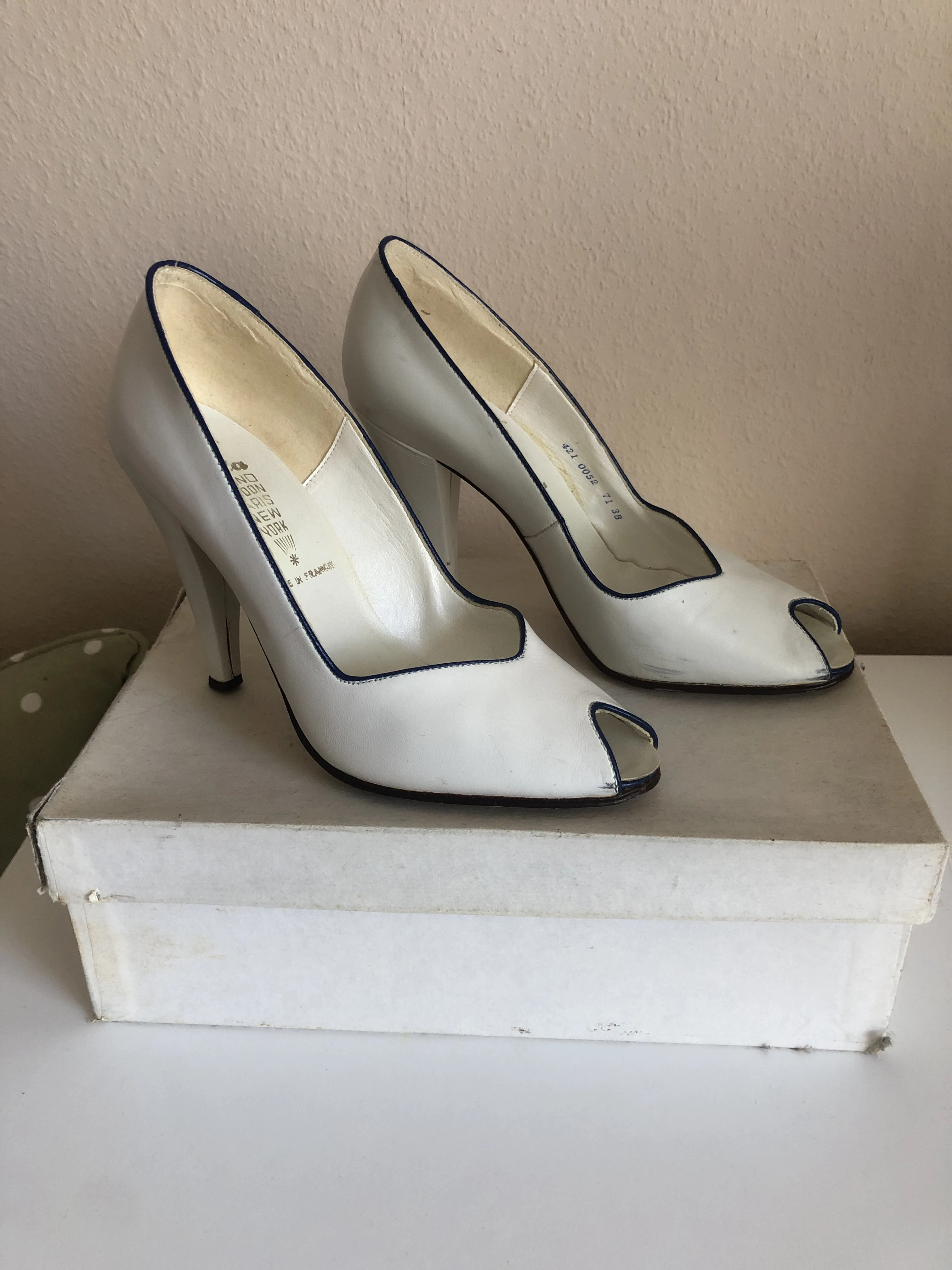 Hochwertige Bata Brautschuhe Gr. 38
