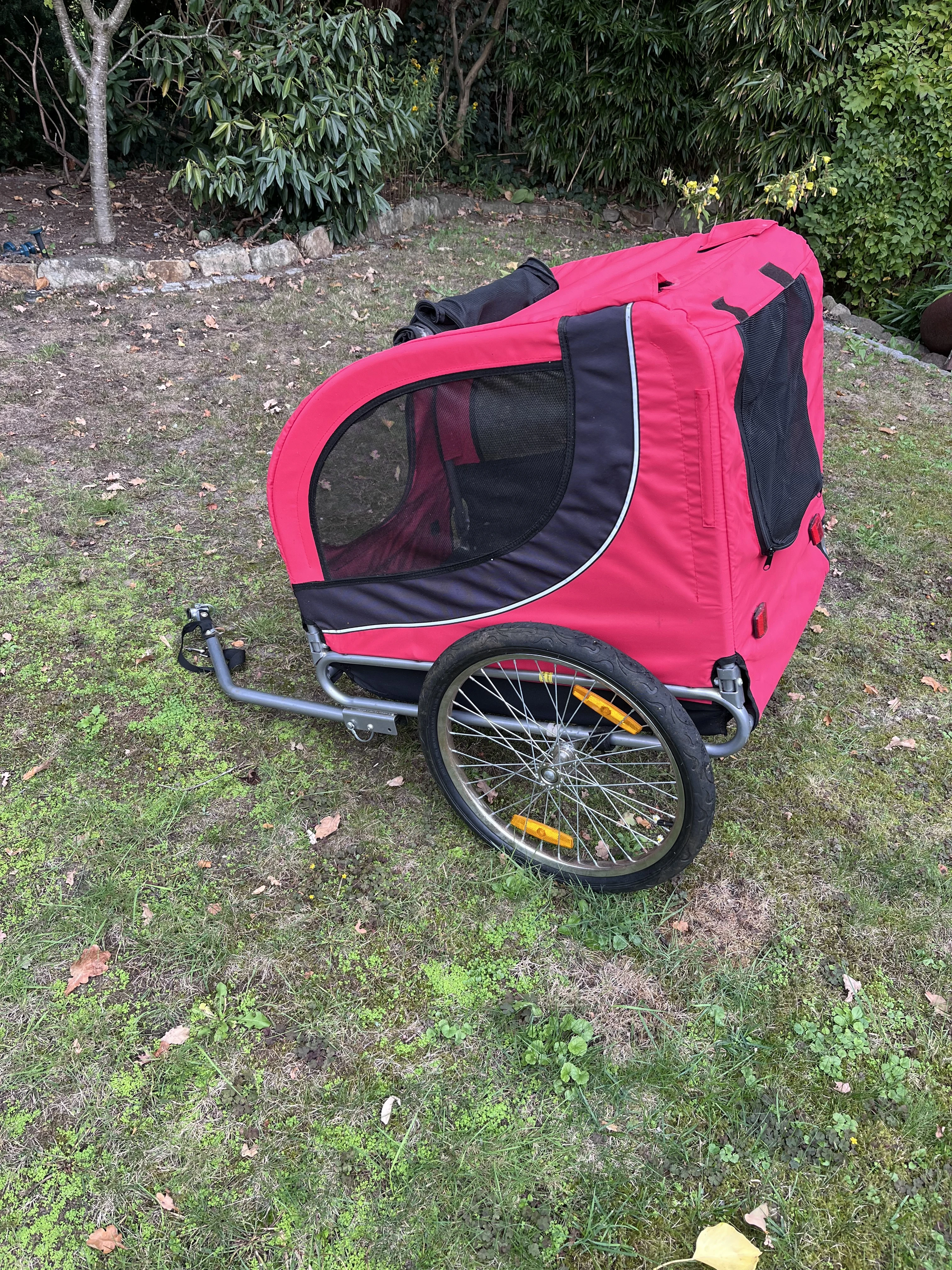 Anhängerkupplung fürs Fahrrad nicht dabei 