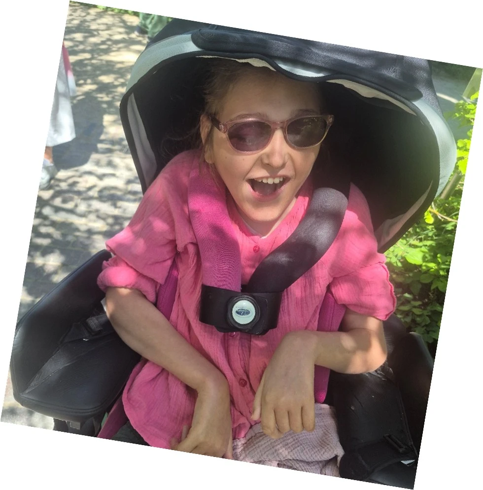 Emma ist super gerne auf Tour :)