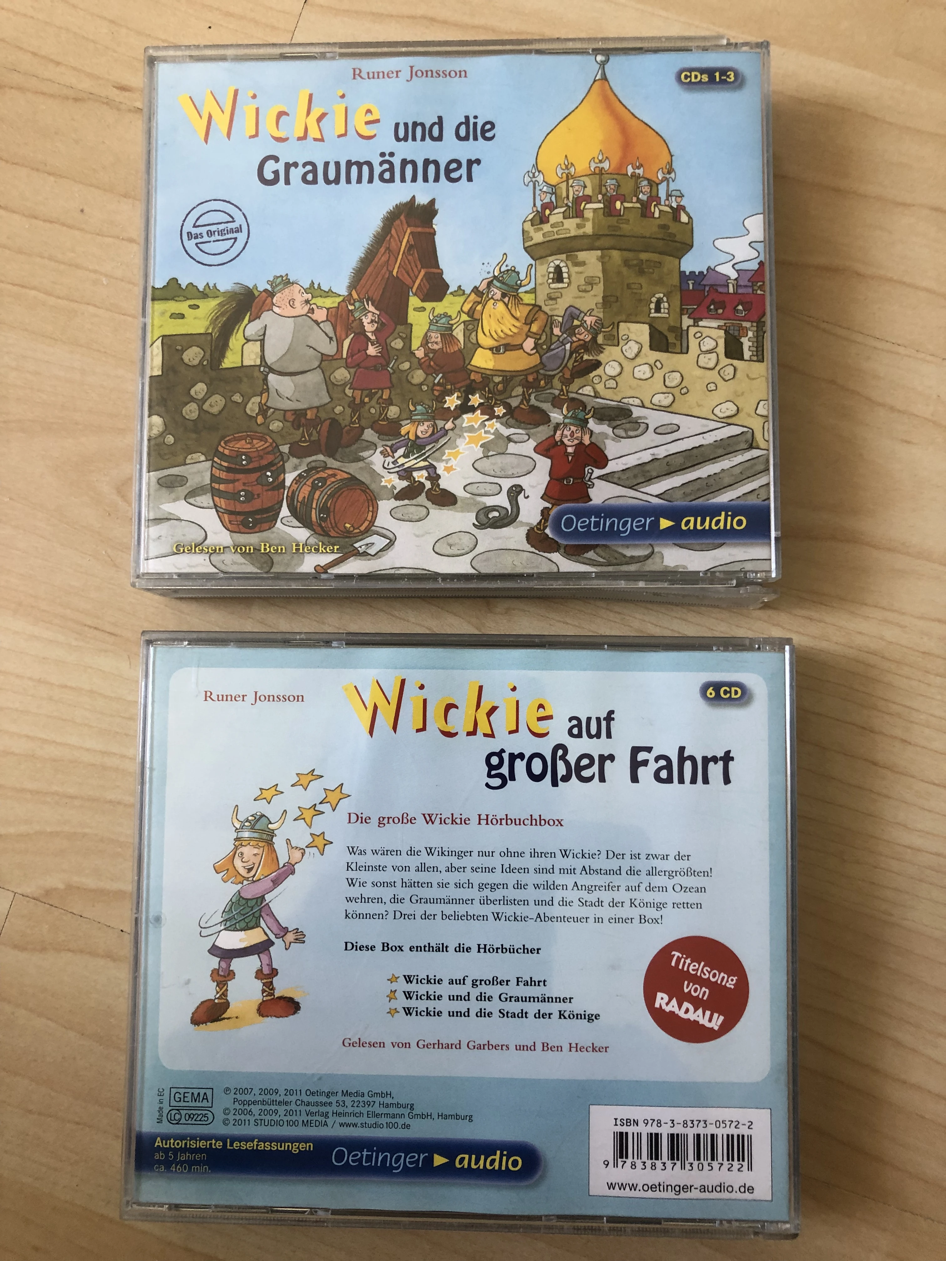 Wickie auf großer Fahrt - Hörbuchbox 