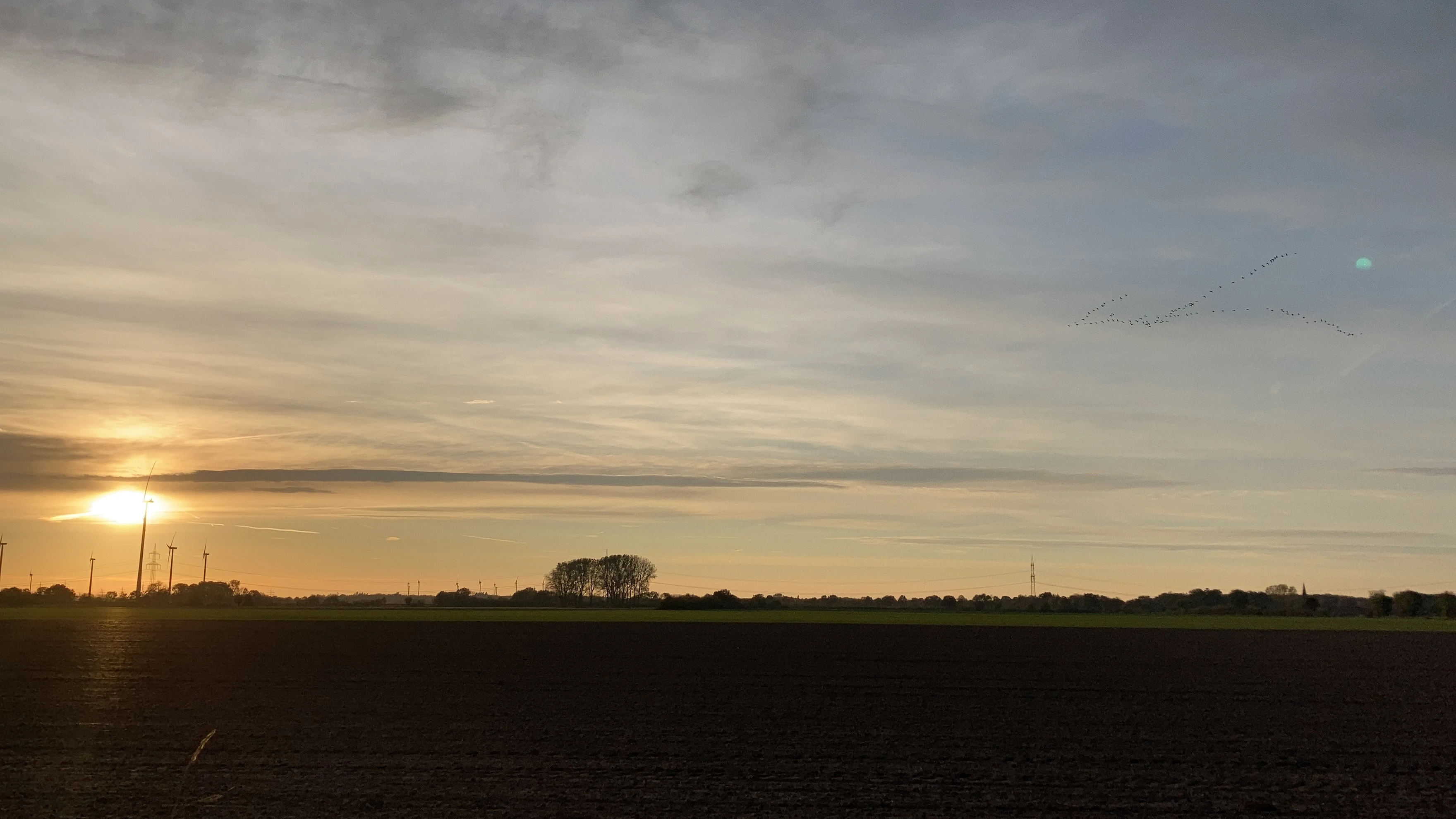 Abendstimmung an der Aller