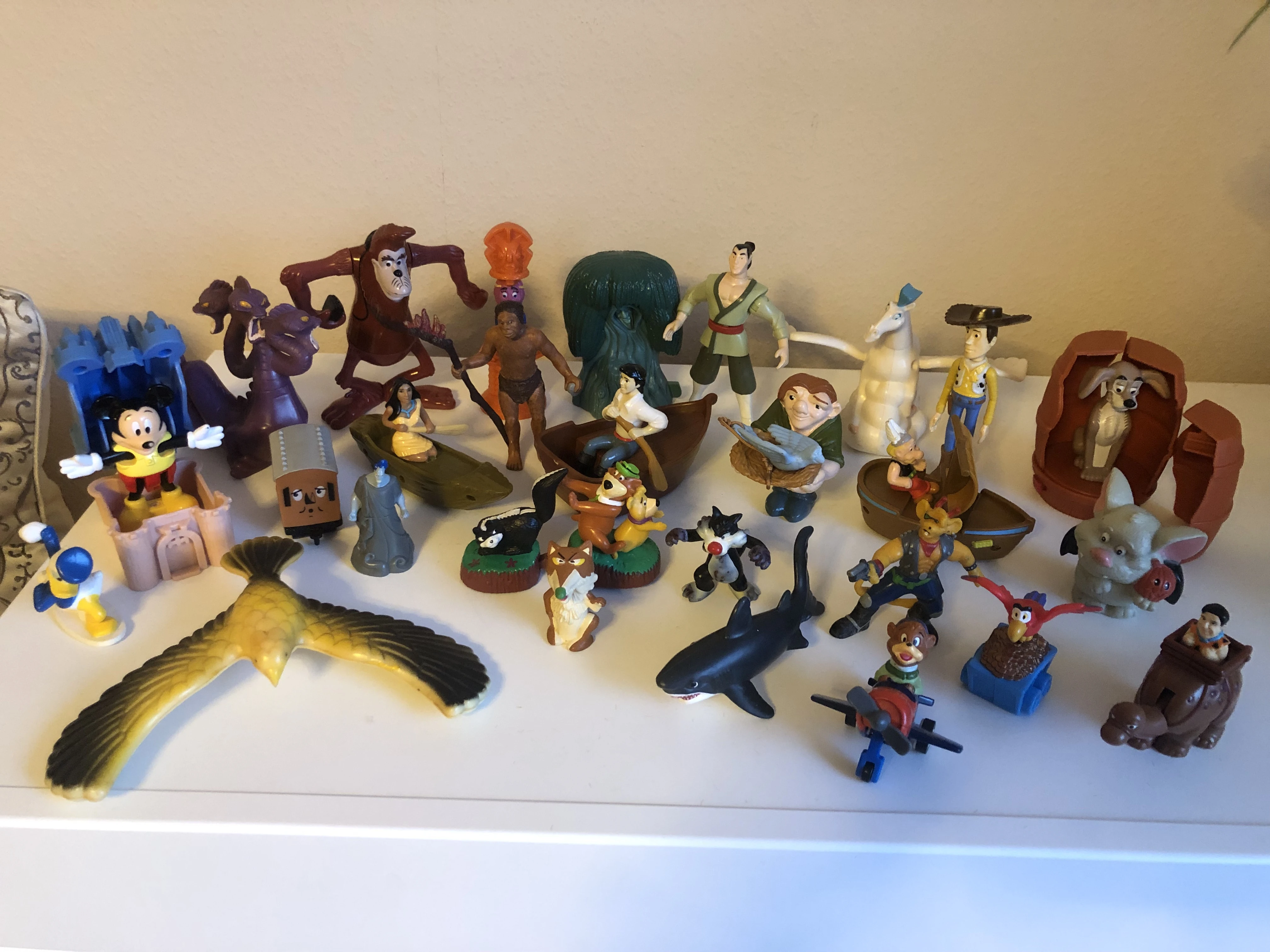 Spielfiguren von Disney 