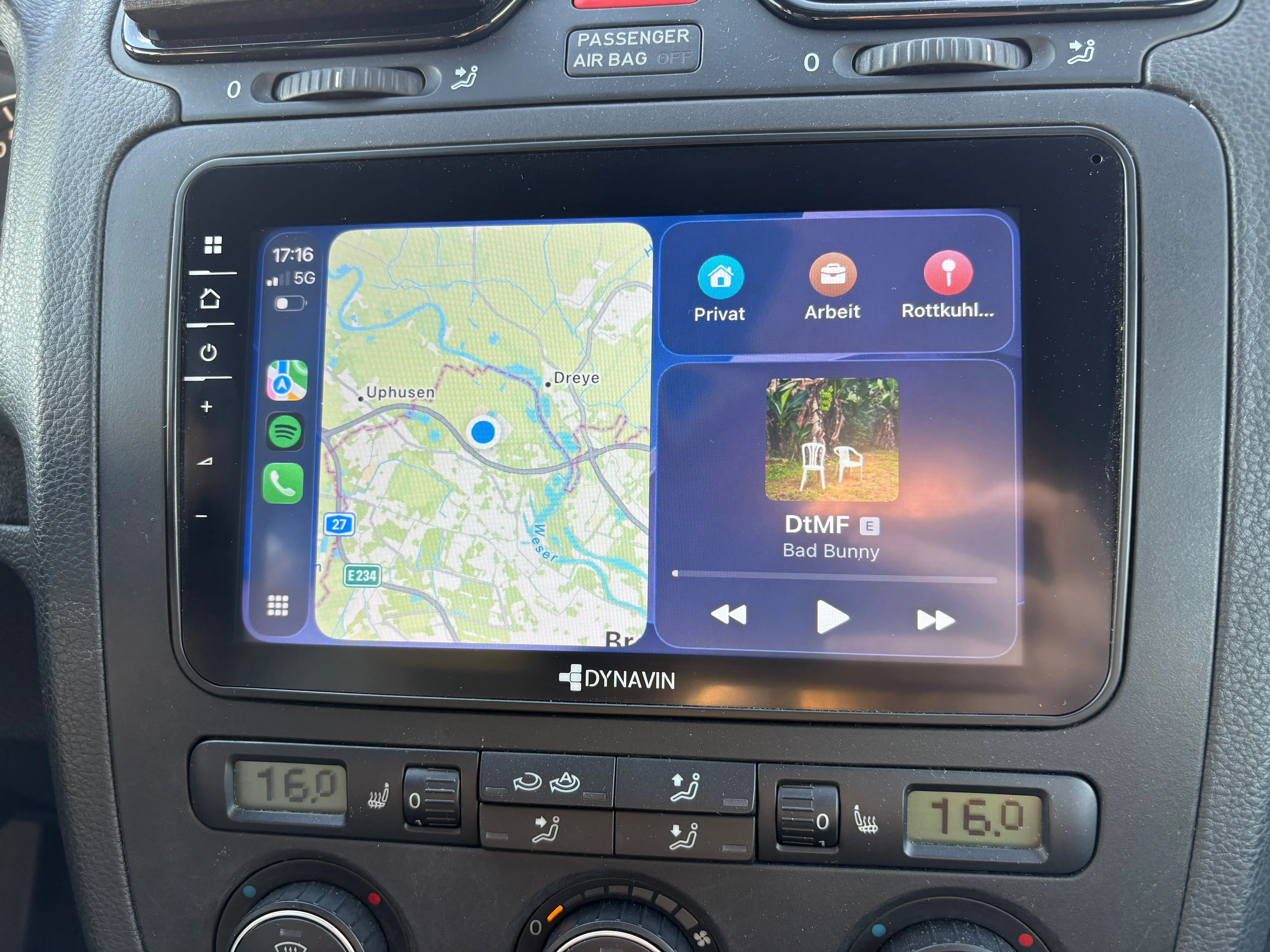 Apple CarPlay und Auto Android 