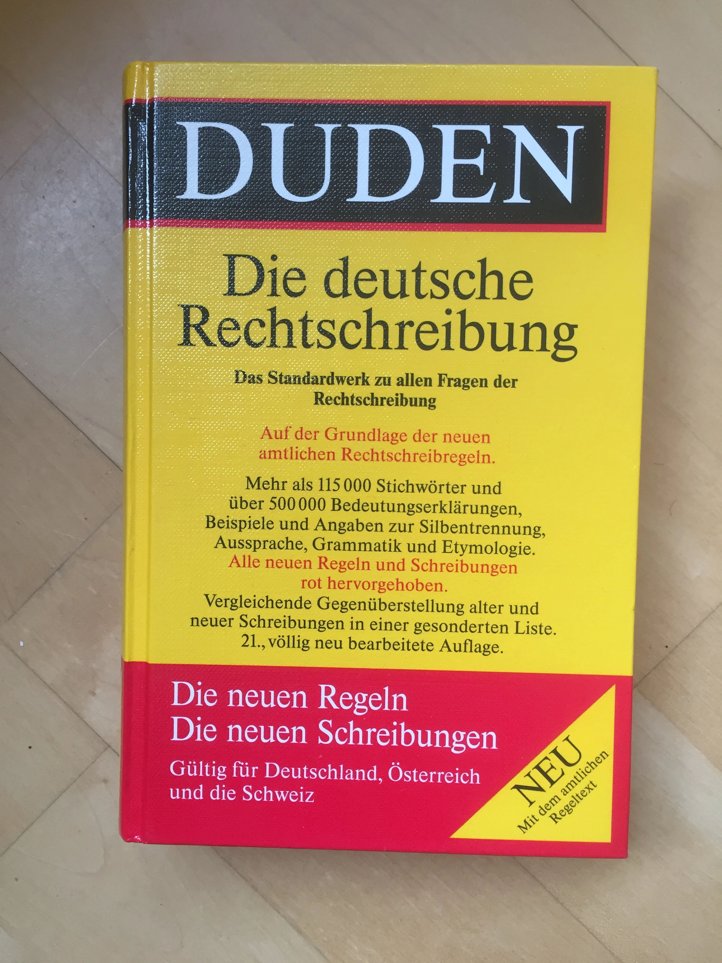 Duden - Die deutsche Rechtschreibung 