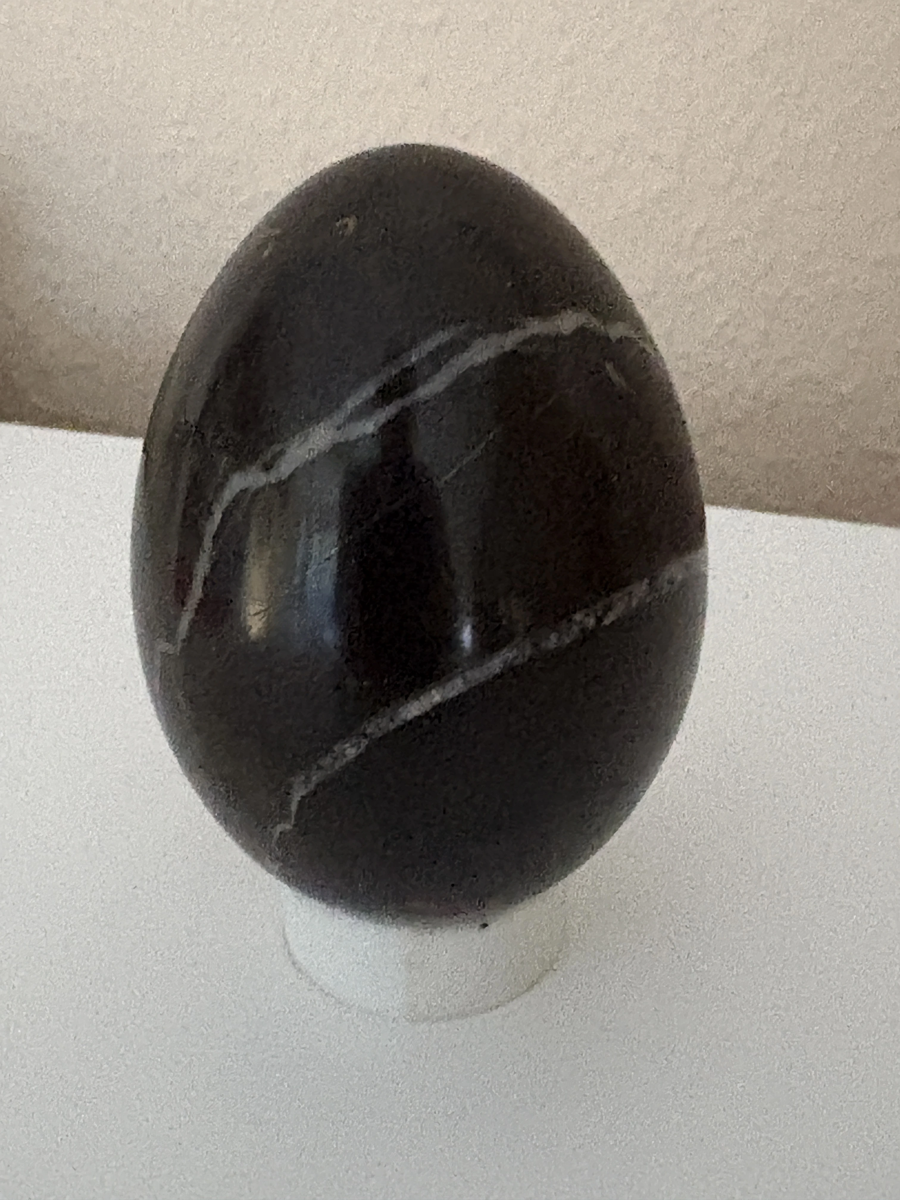   Rauchquarz / Onyx / Achat Zebra-Ei -Sammler- 
