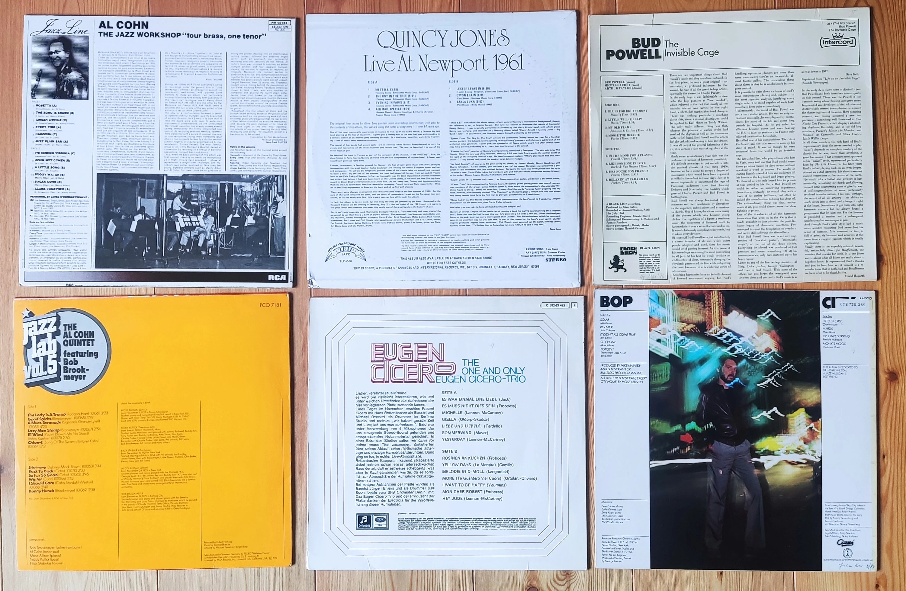 Jazz LPs Schallplatten