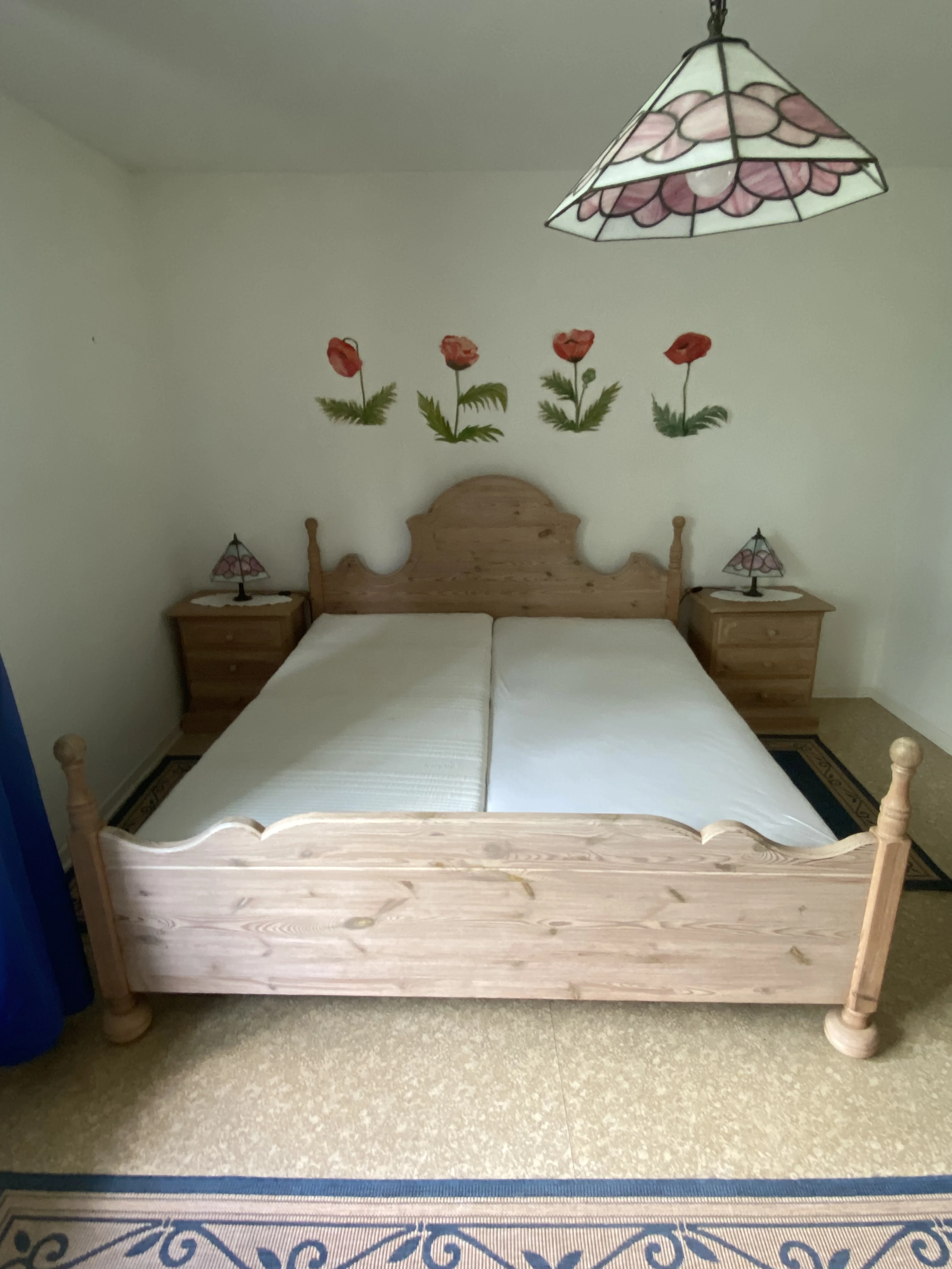 Ehebett 1,80 m x 2,00 m inkl. Lattenroste 