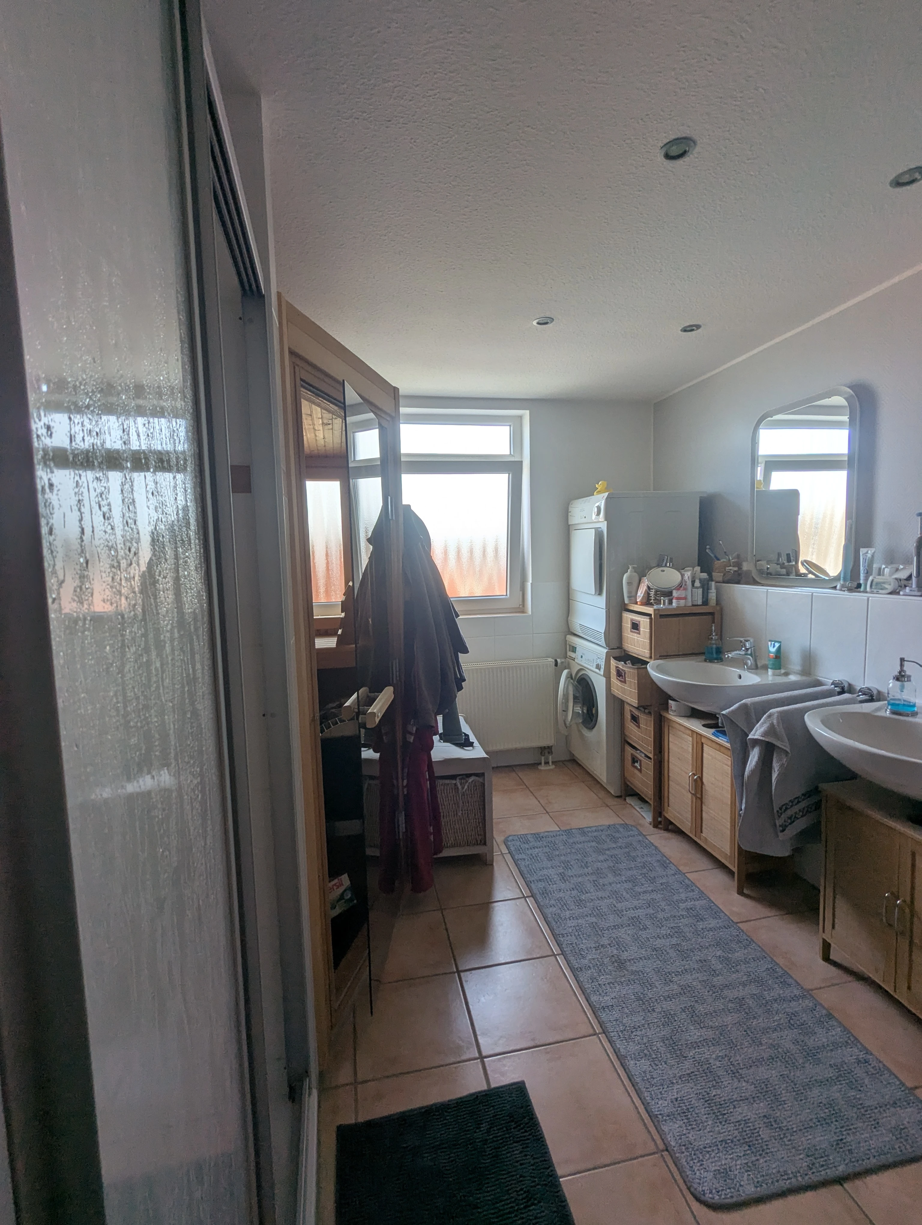 Badezimmer mit Sauna 2. OG 