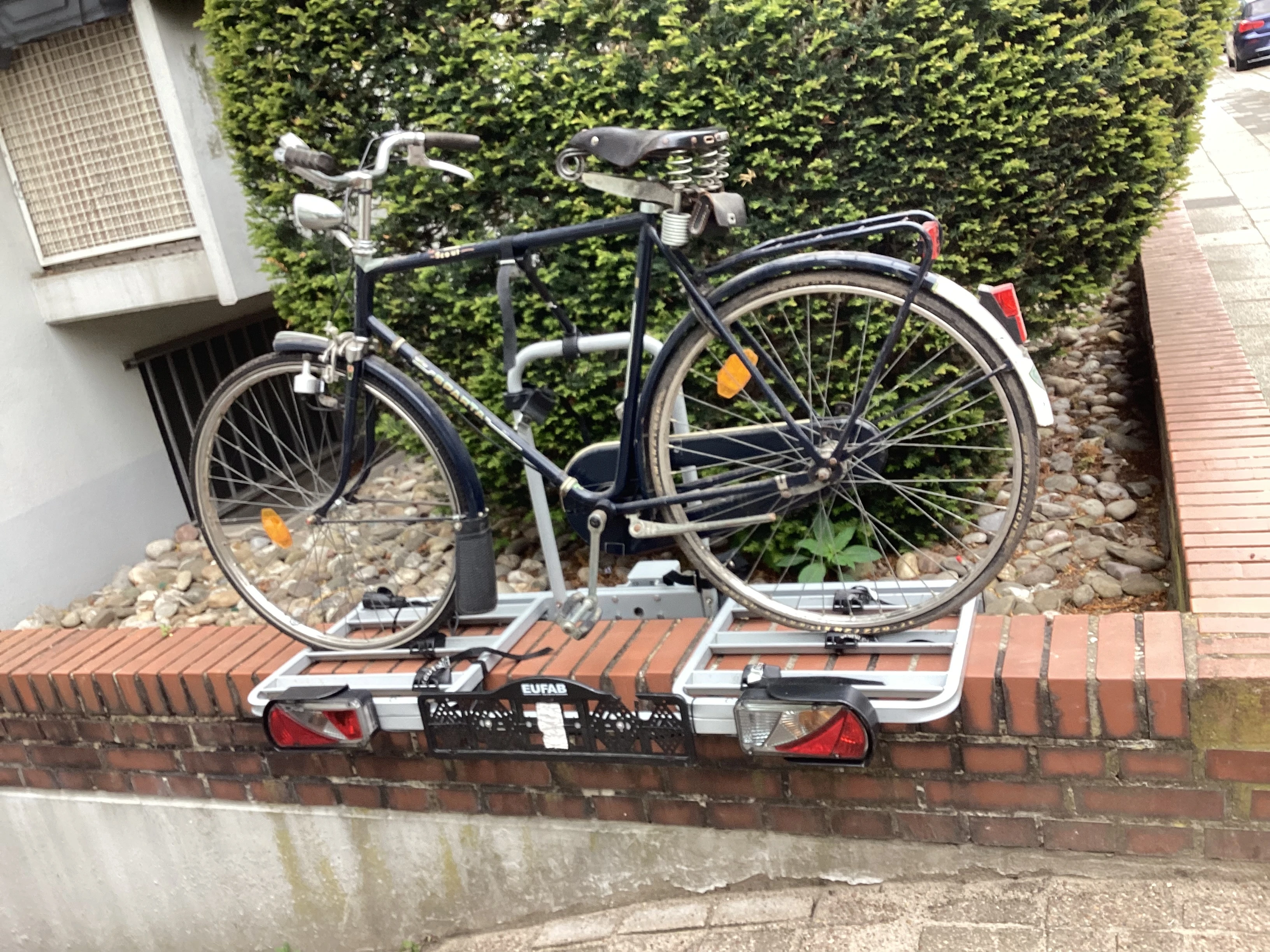 Fahrradträger für Anhängerkupplung