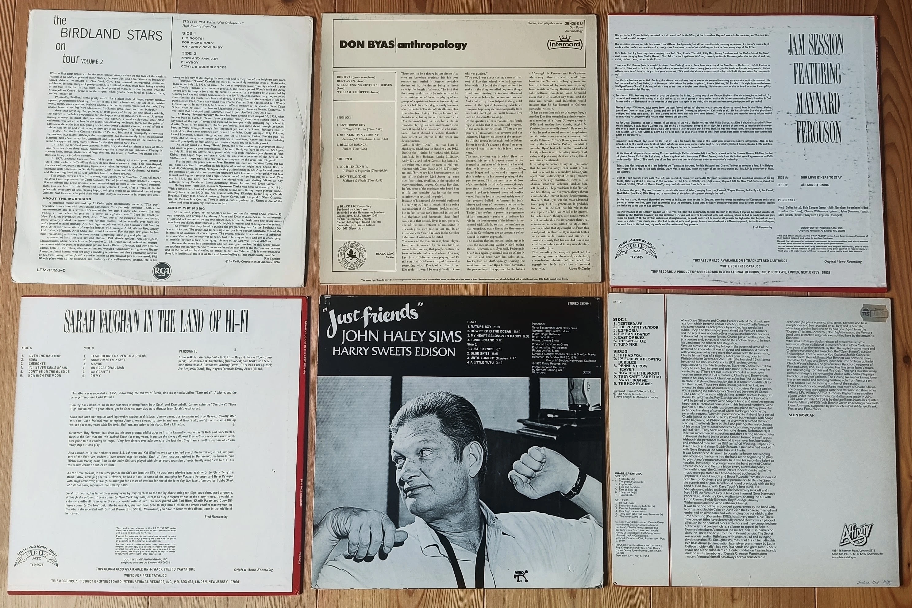 Jazz LPs Schallplatten