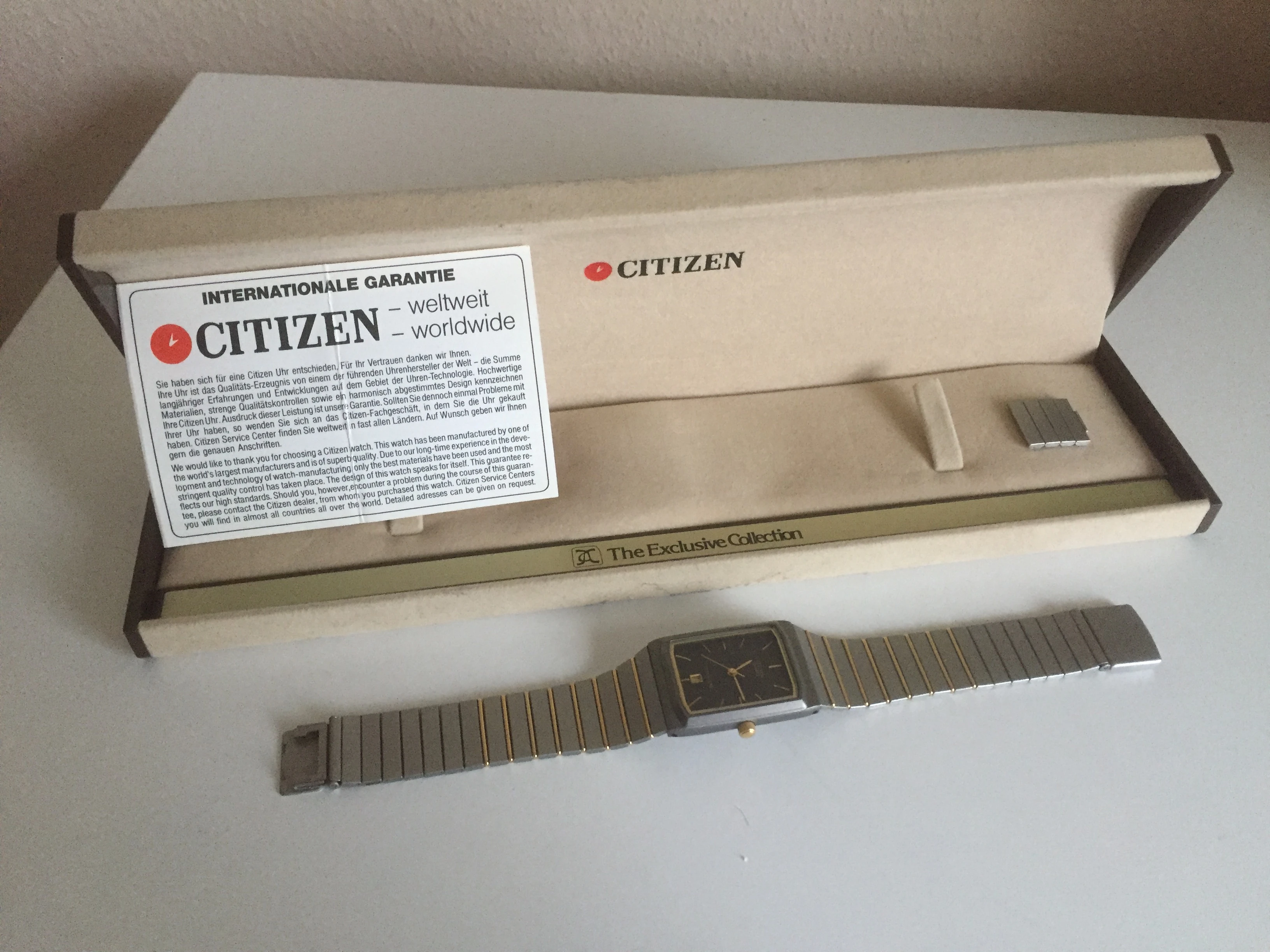 Hochwertige Citizen Titan Armbanduhr 
