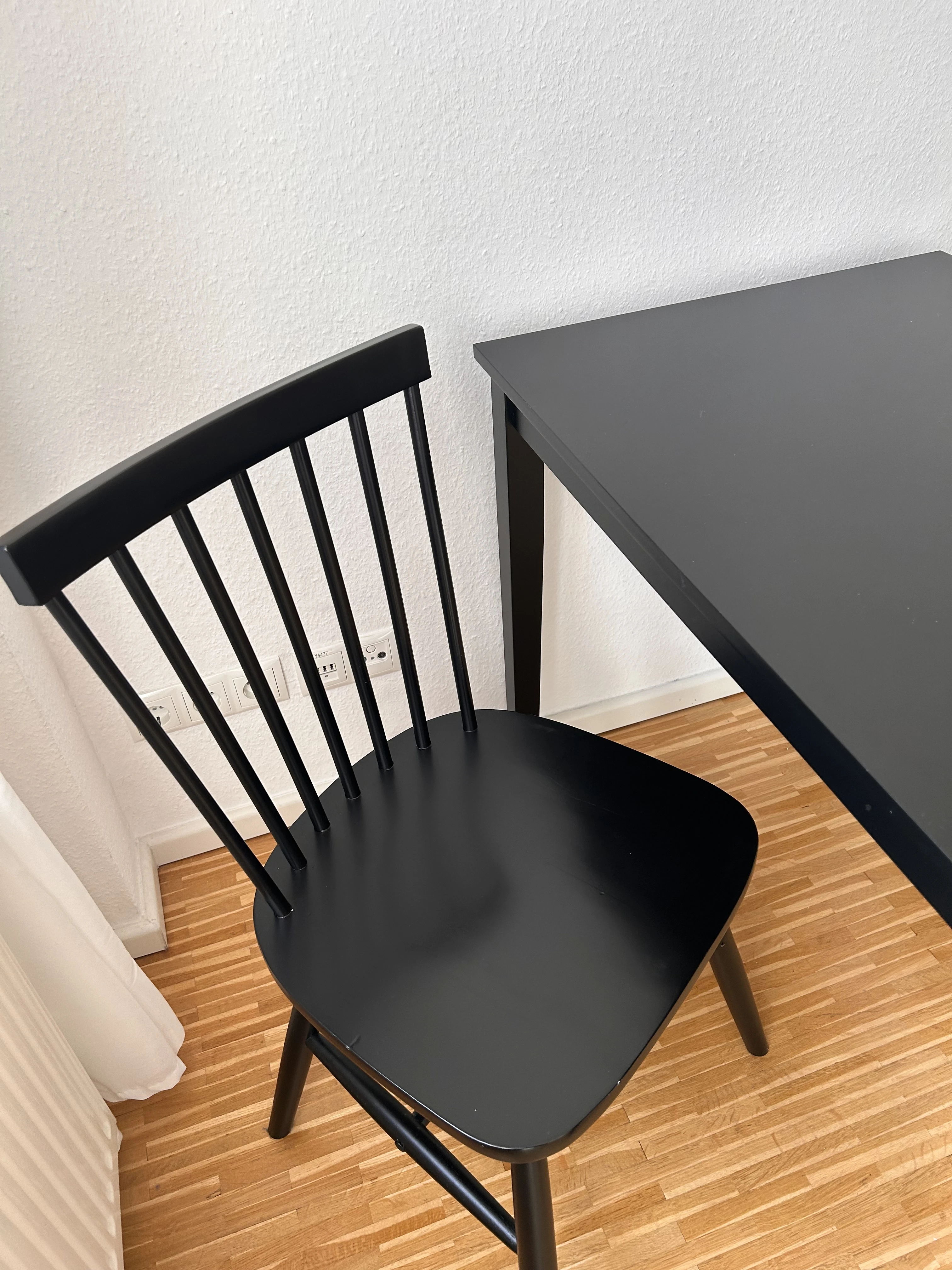 Stuhl in Ansicht 