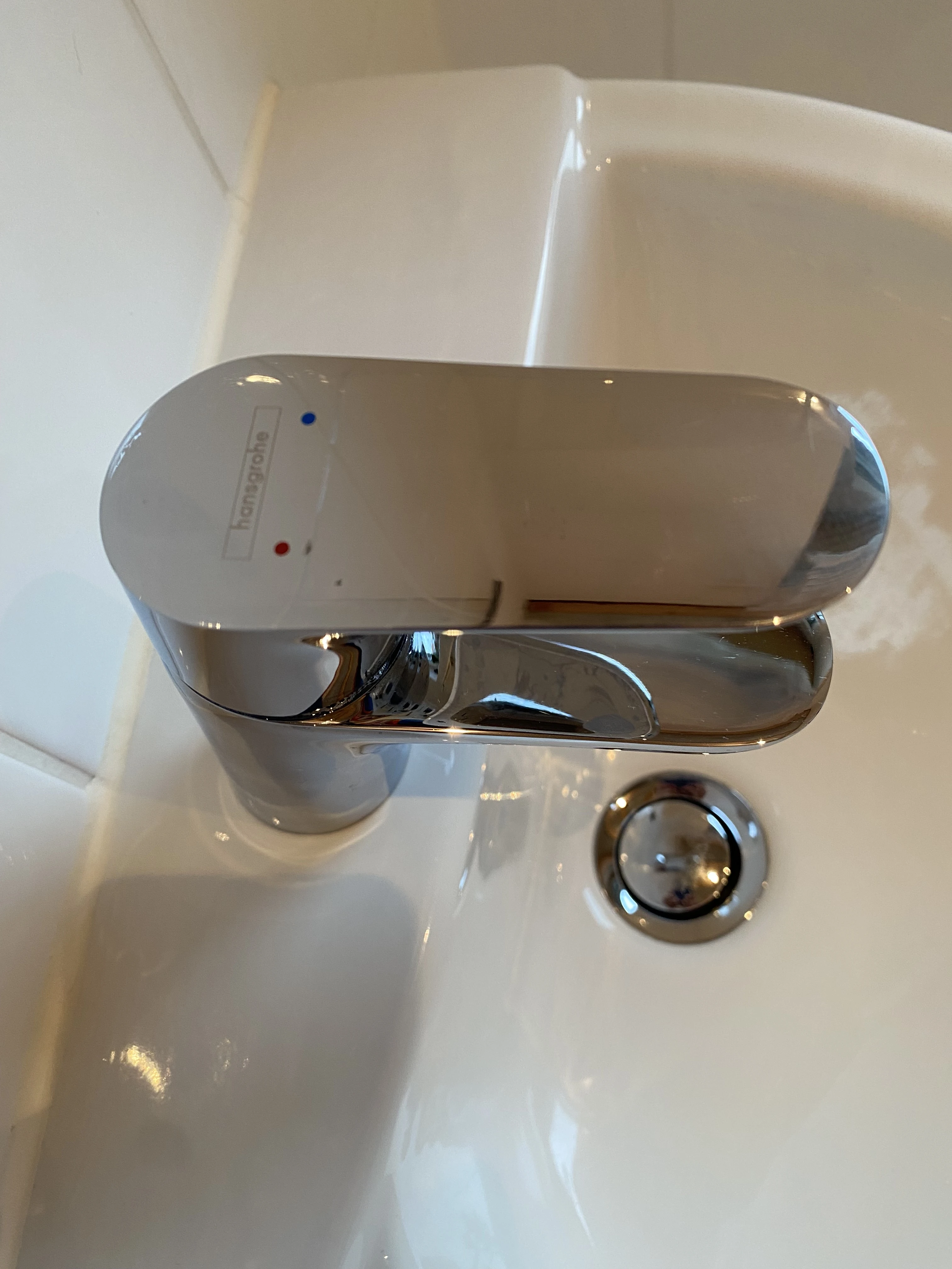 Chrom Armatur hansgrohe