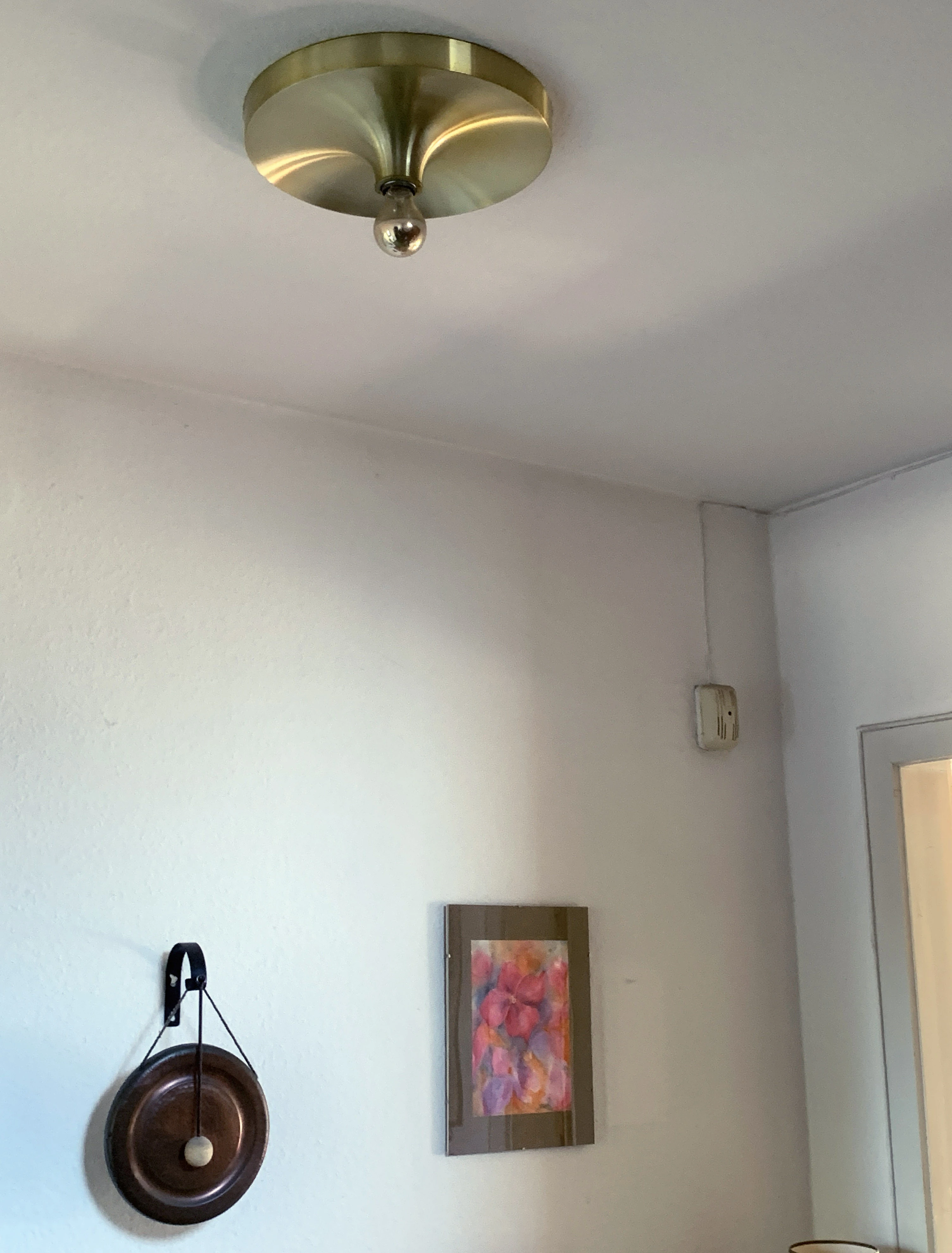 Space-age Deckenlampe Teil der Diele