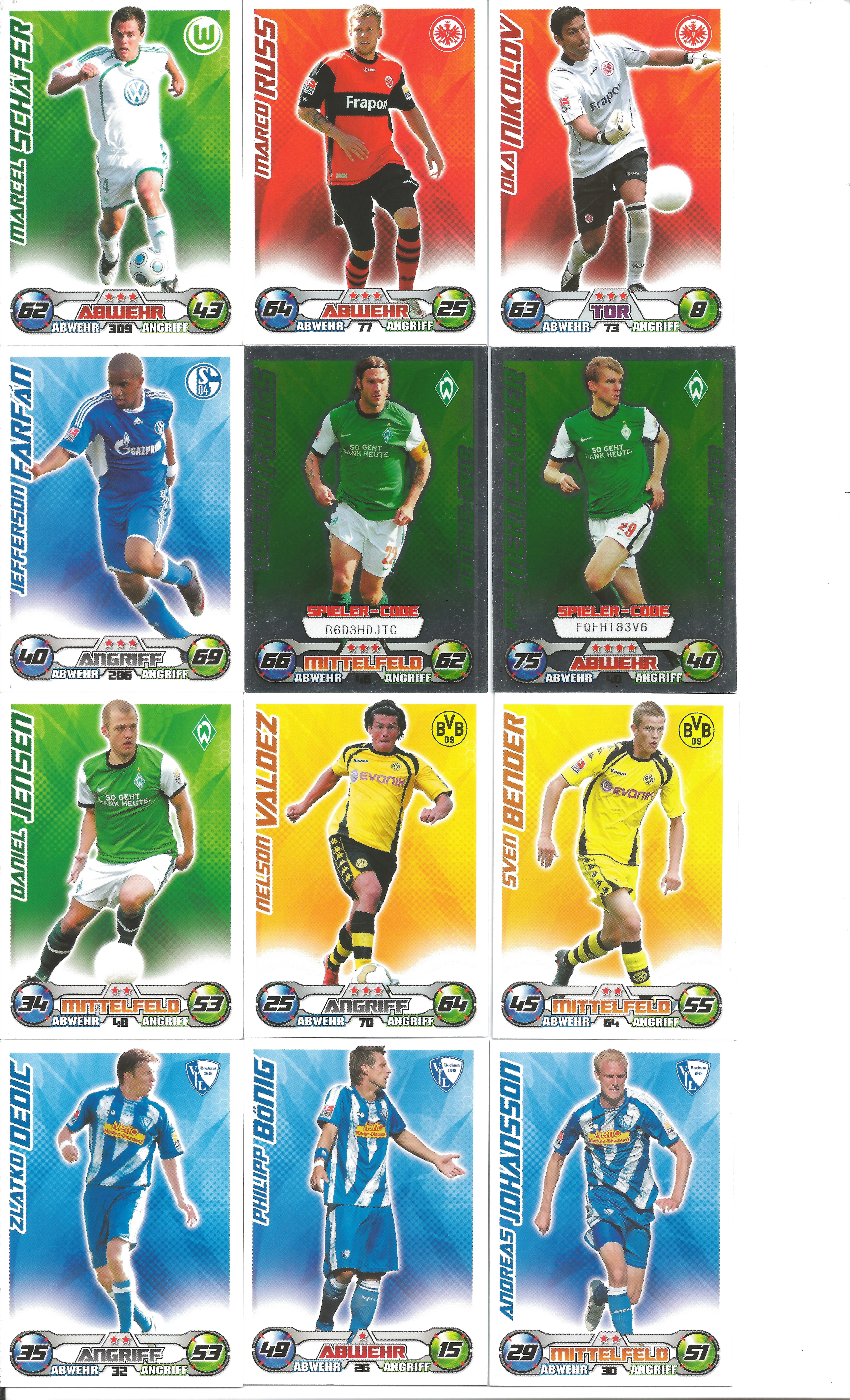 Topps Match Attax Bundesliga Karten 