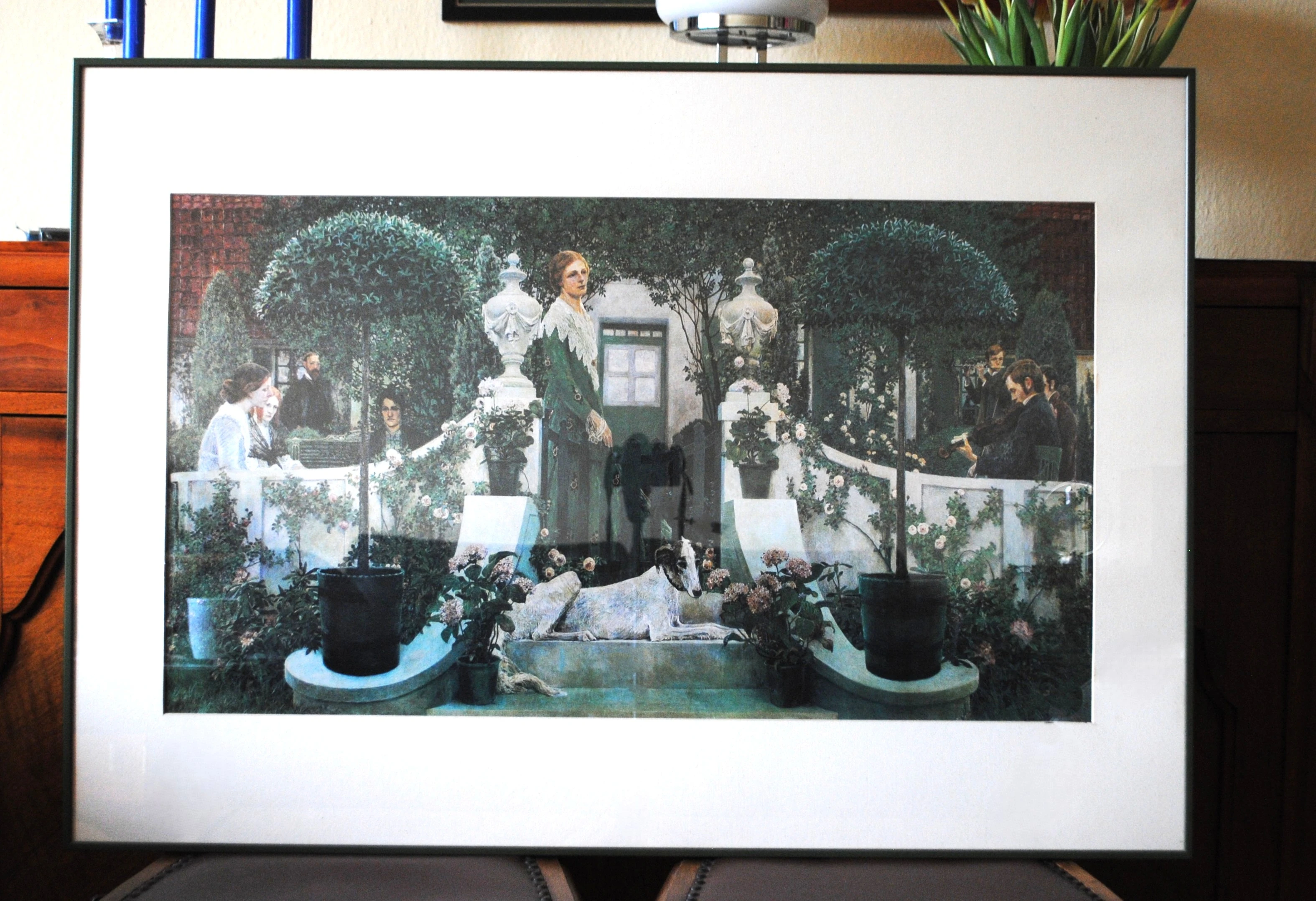 Rahmen: 100x70cm, Bildmaße: 83x46