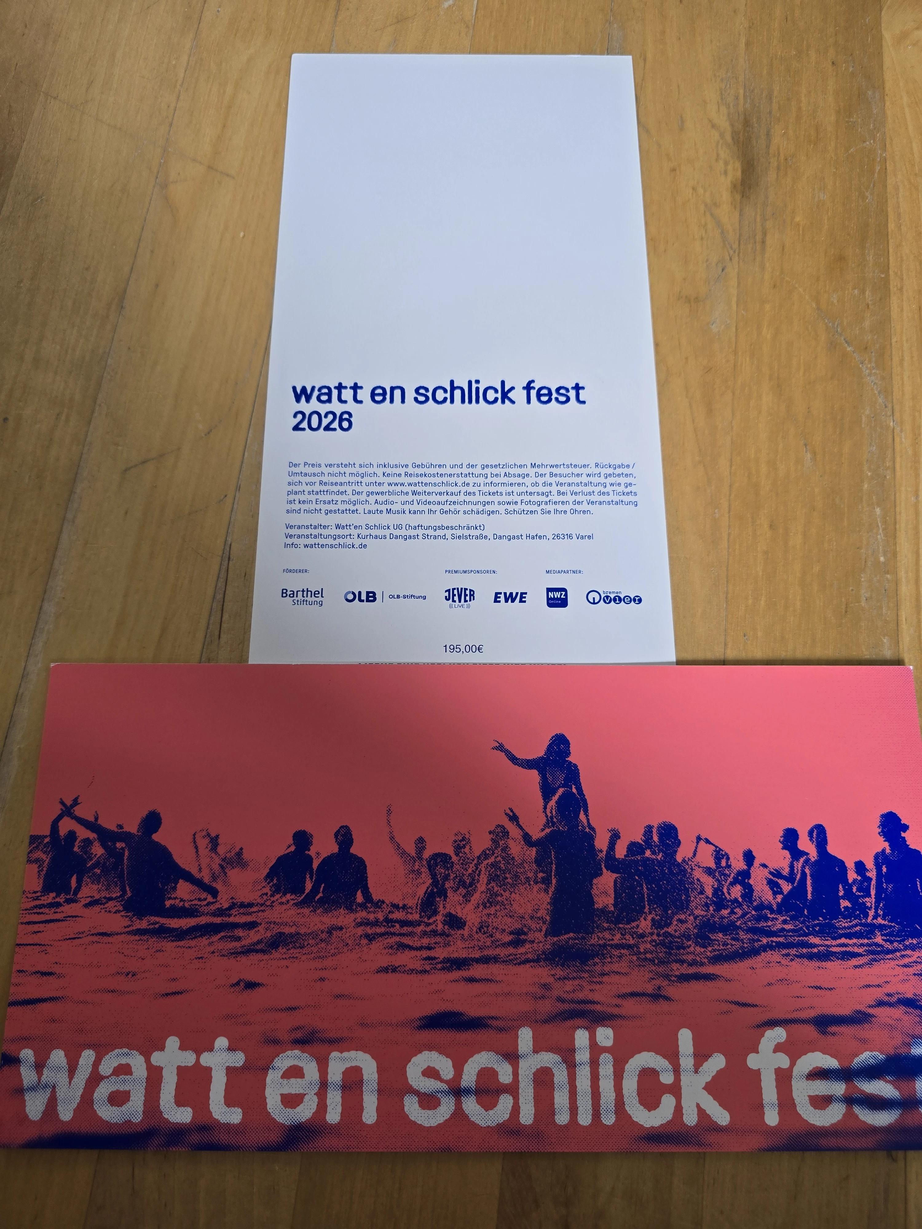 Vorderseite und Rückseite 