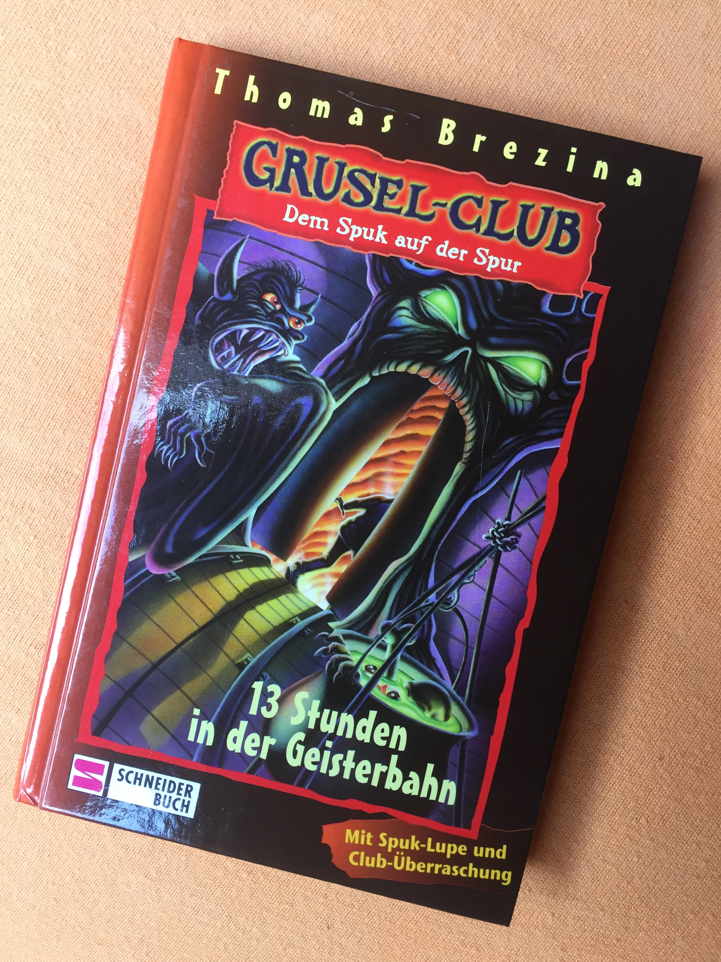   Grusel-Club - Dem Spuk auf der Spur - Kinderbuch -neuwertig- 