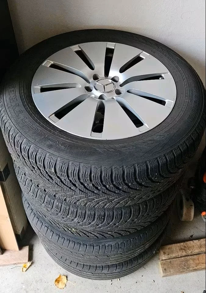 4 Alufelgen und Reifen GLC X253
