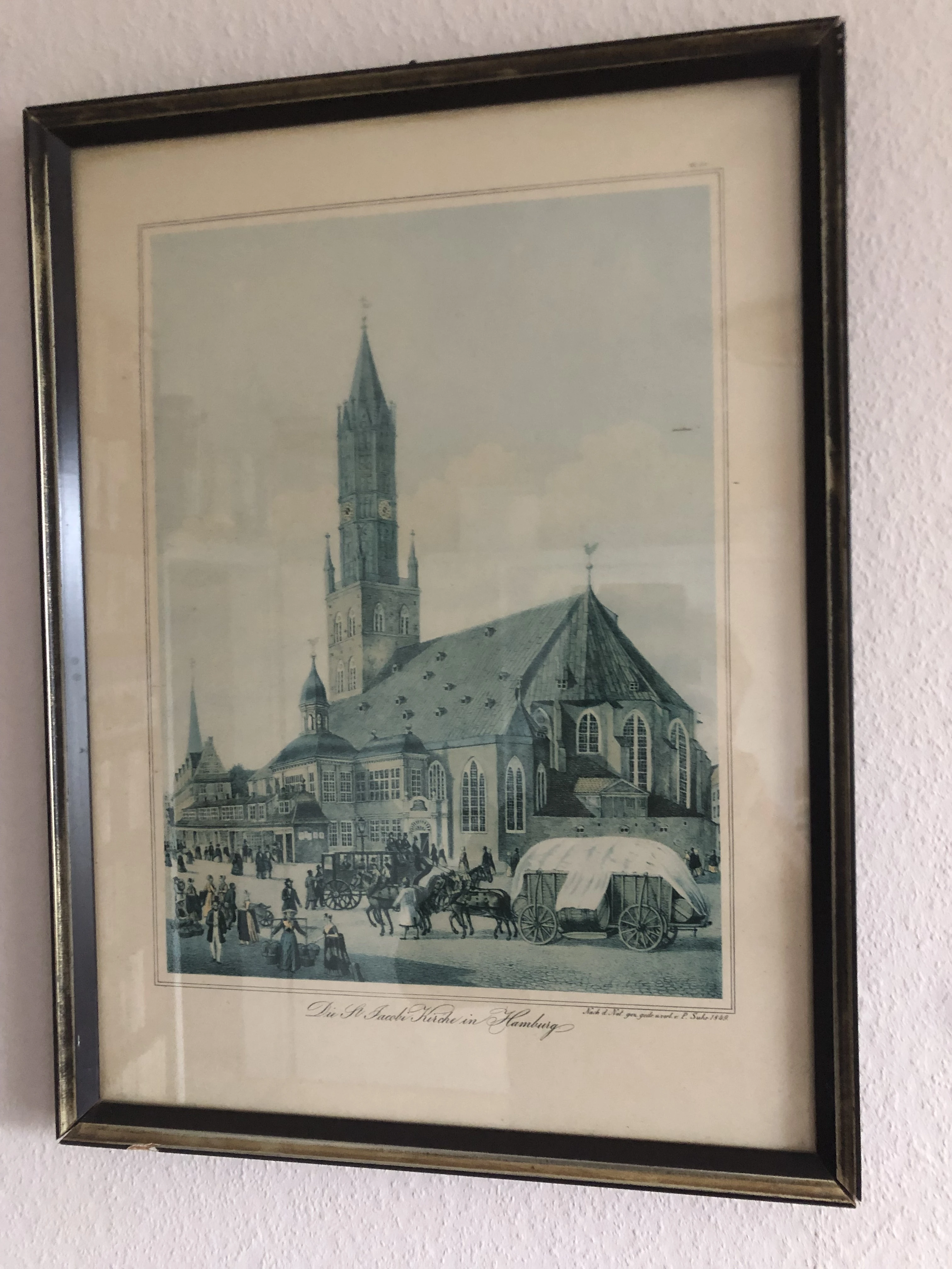 Bild - Die St. Jacobi Kirche in Hamburg 