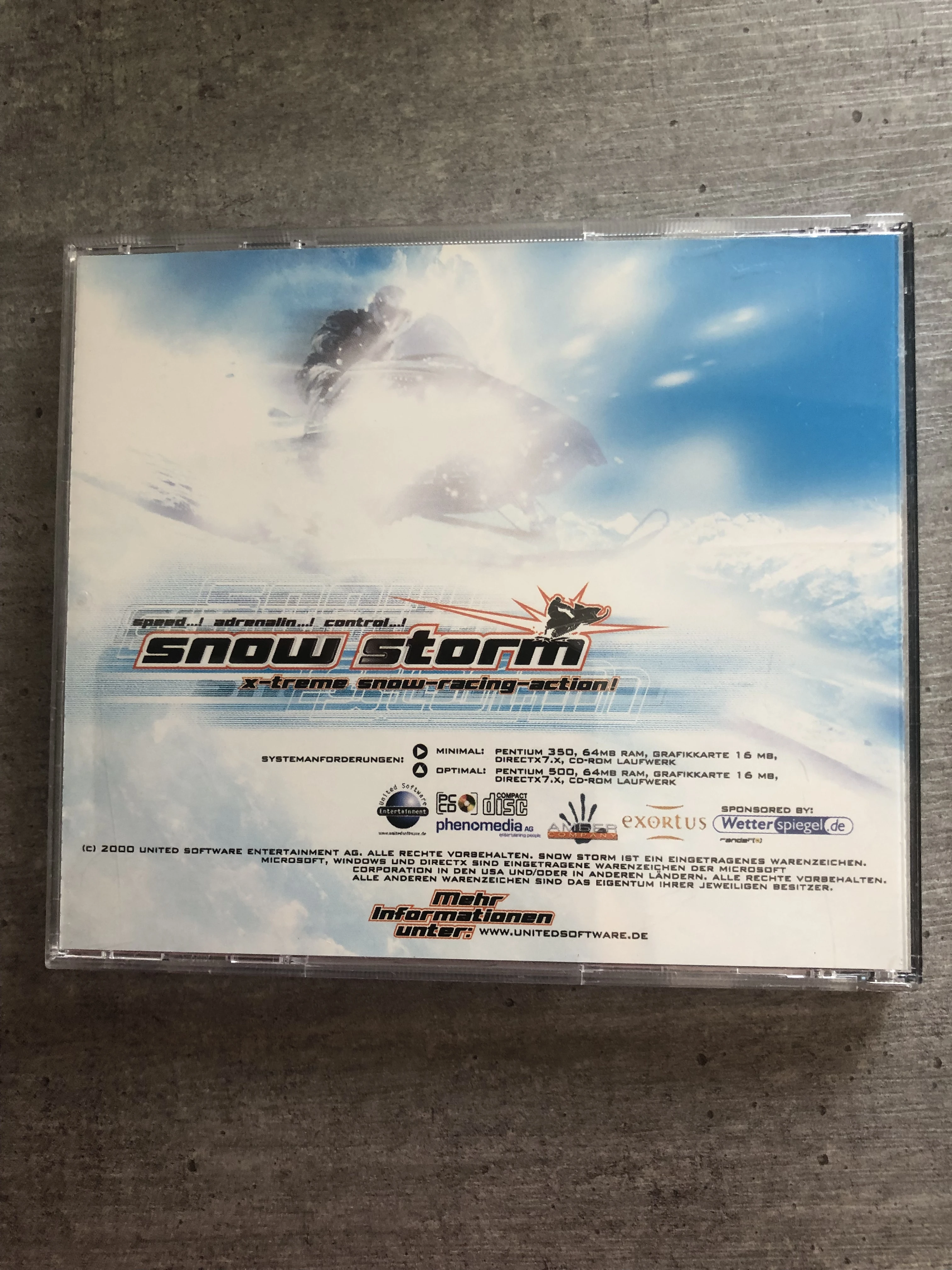 Snow Storm - PC Spiel 