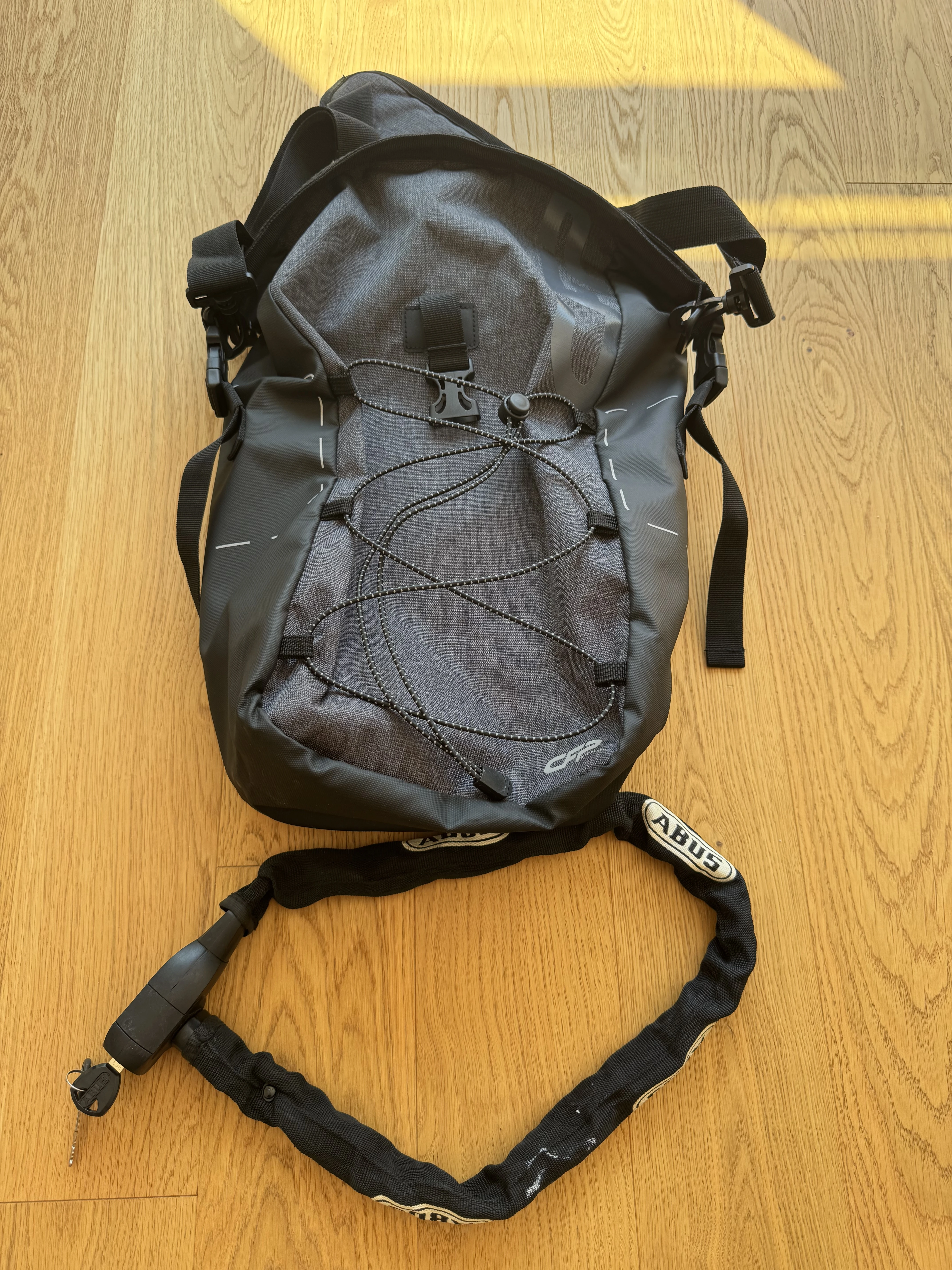 Fahrradtasche in Schloss 