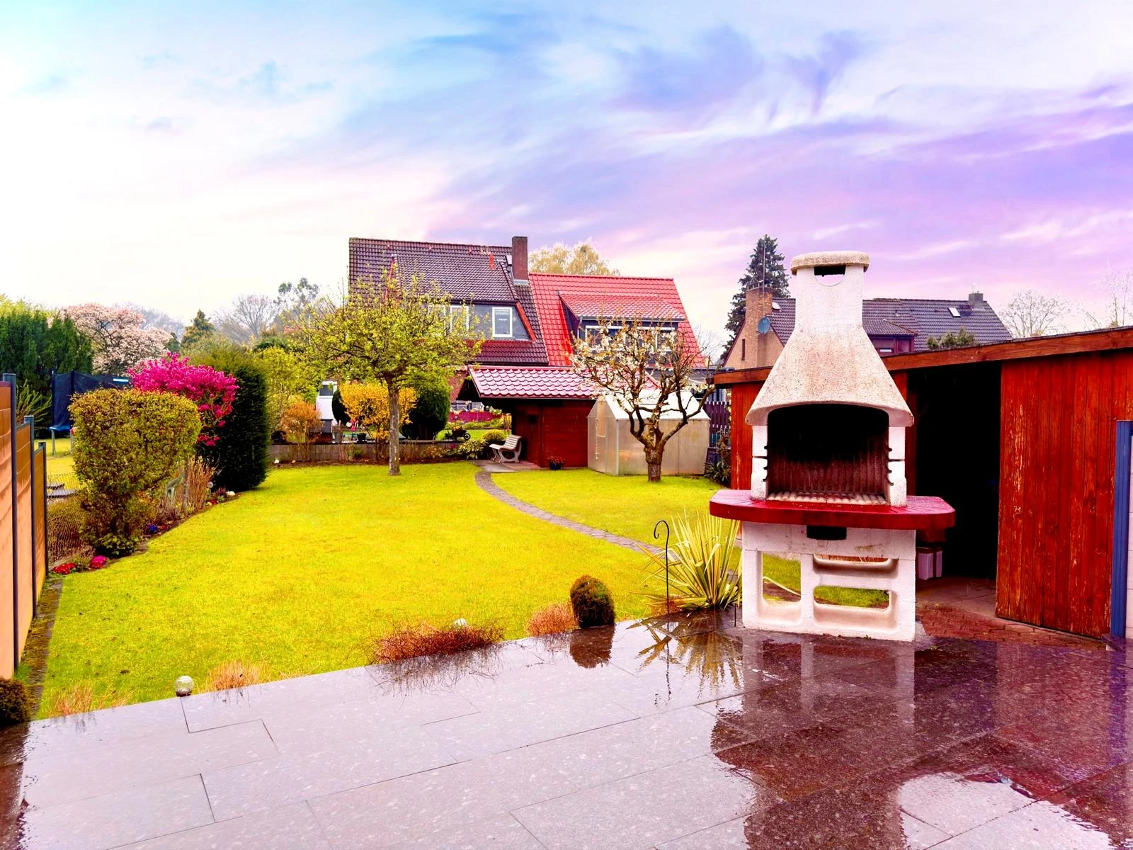 Garten + Terrasse