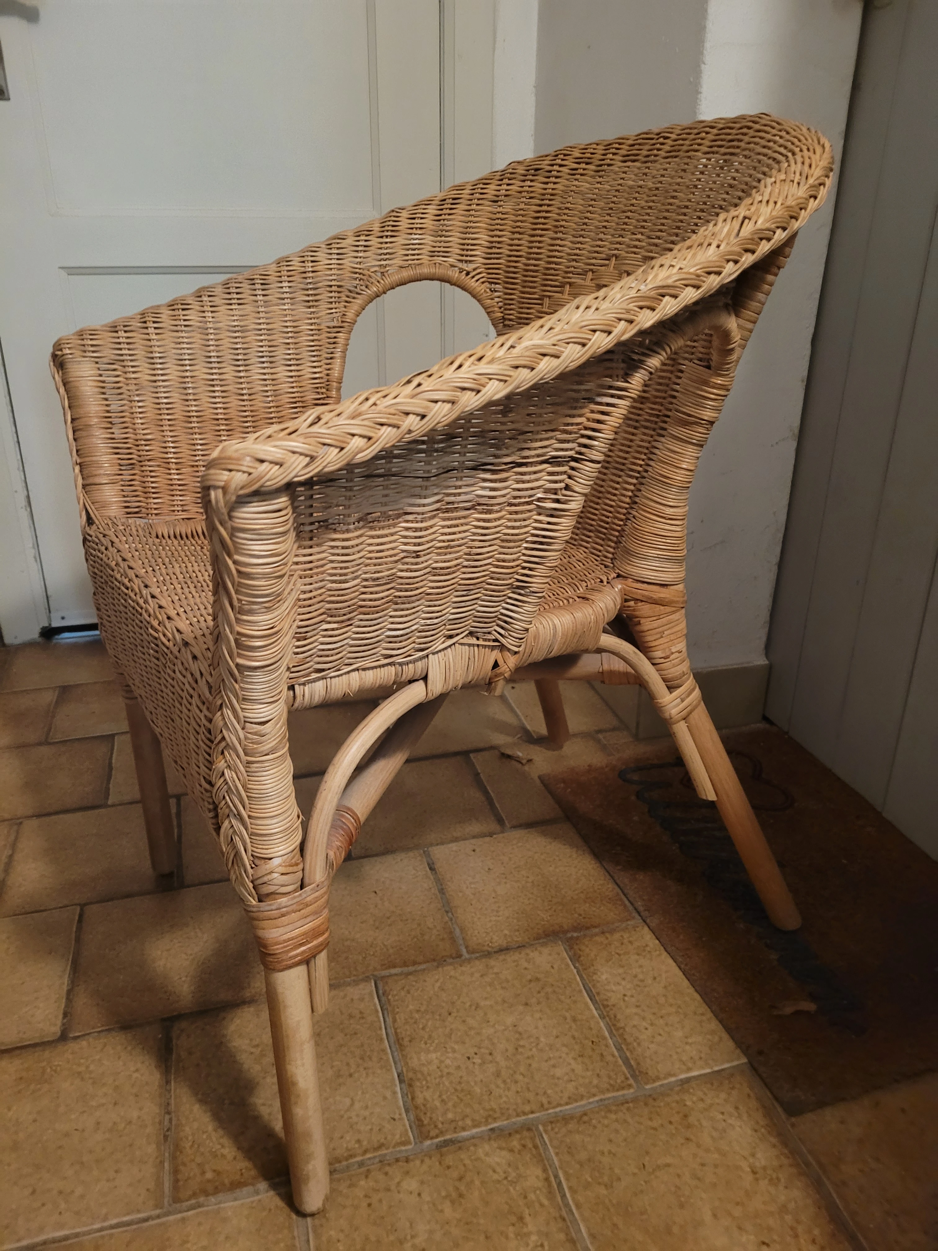 Rattansessel
