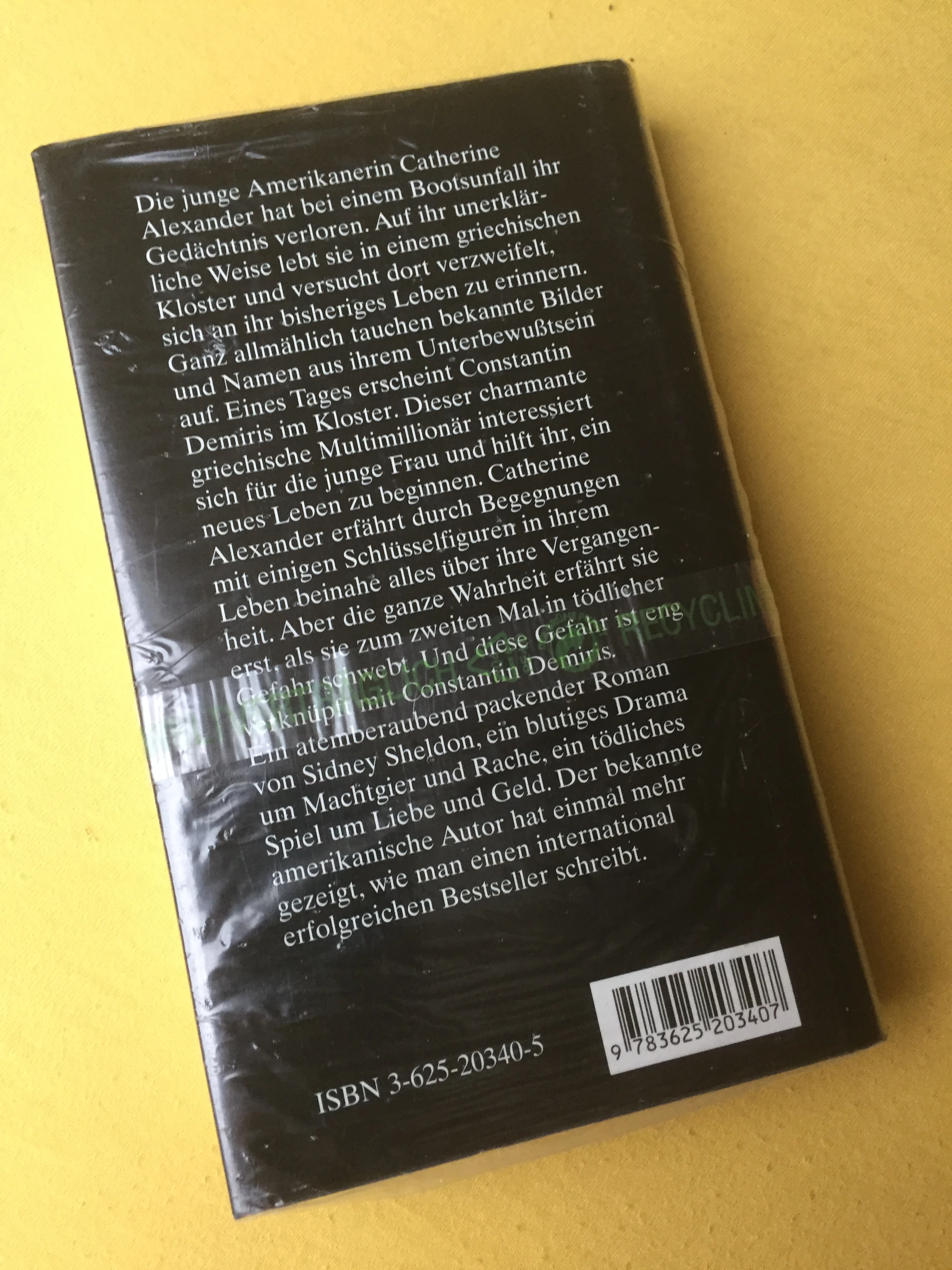   Sidney Sheldon - Schatten der Macht -OVP-
