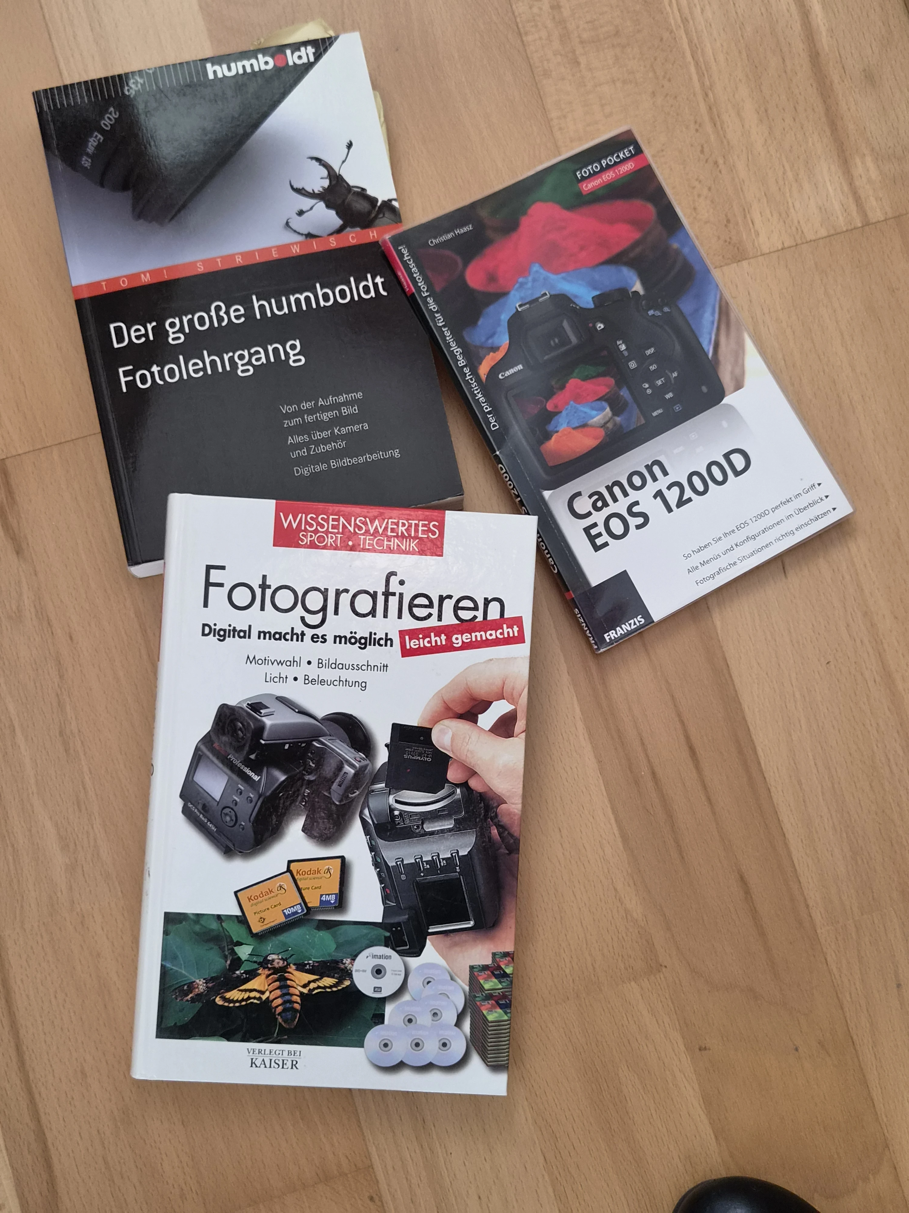 Bücer rund um die Fotografie