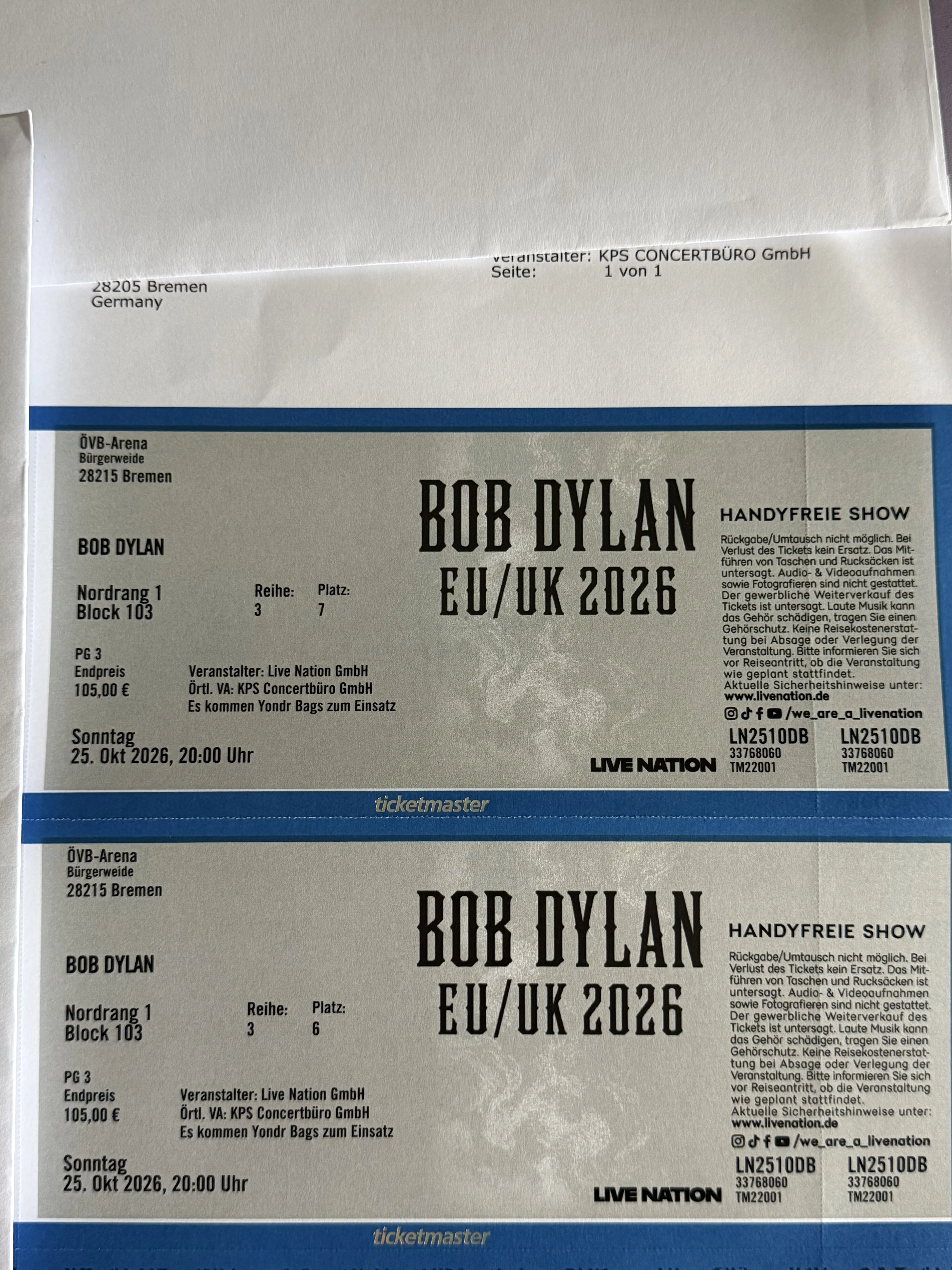 Tickets