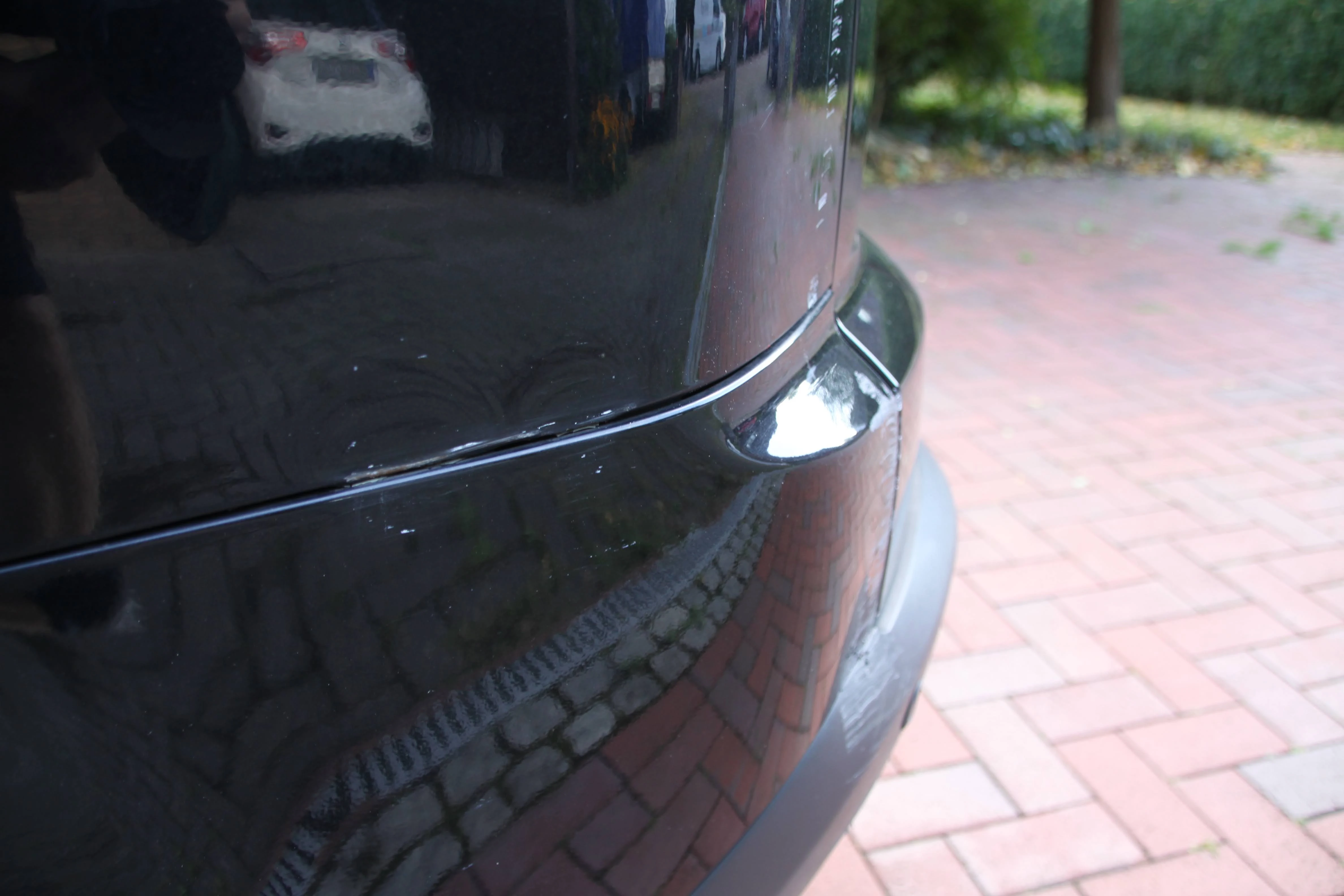 Beule hinten Links
