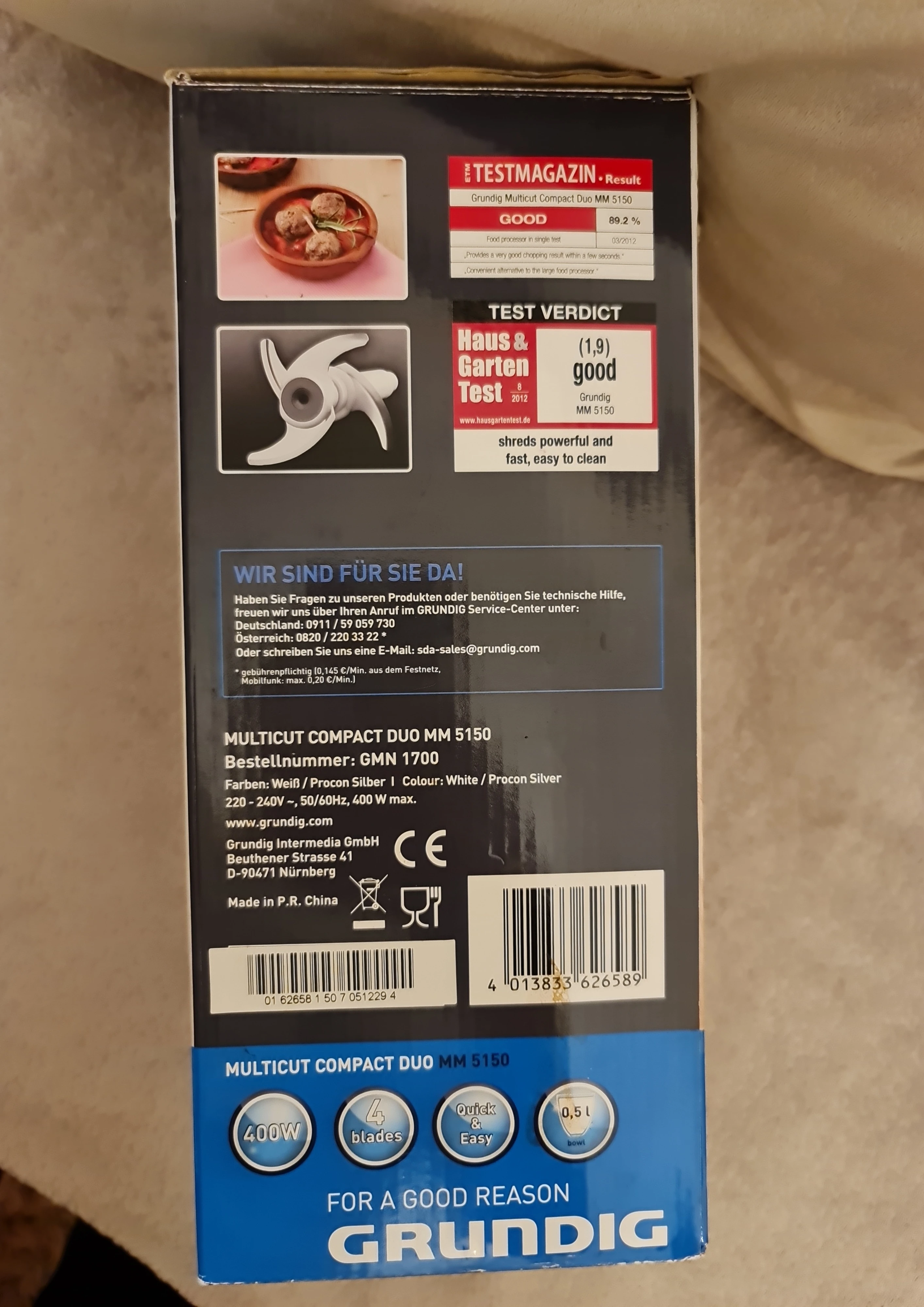 GRUNDIG MM 5150 Zerkleinerer