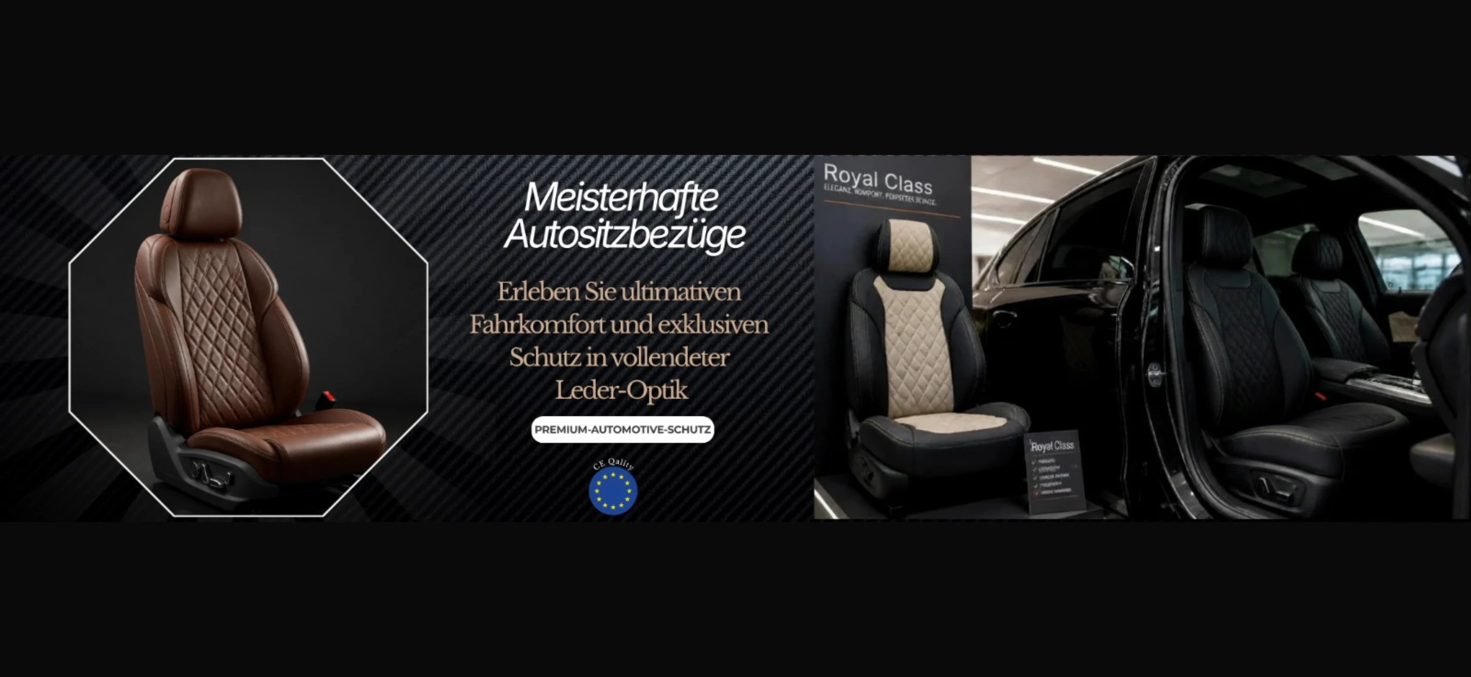 Design-Beispiel: Professionelles Werbebanner für Automobil-Zubehör