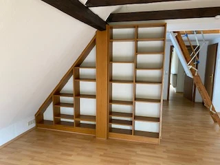 Wohnzimmer, Blick in den Flur