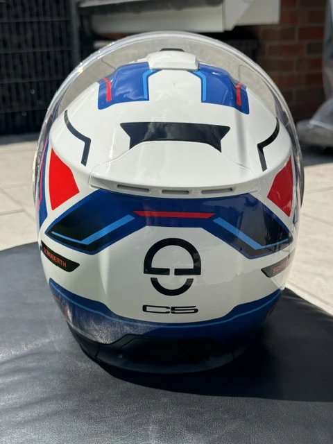 Helm Hinteransicht