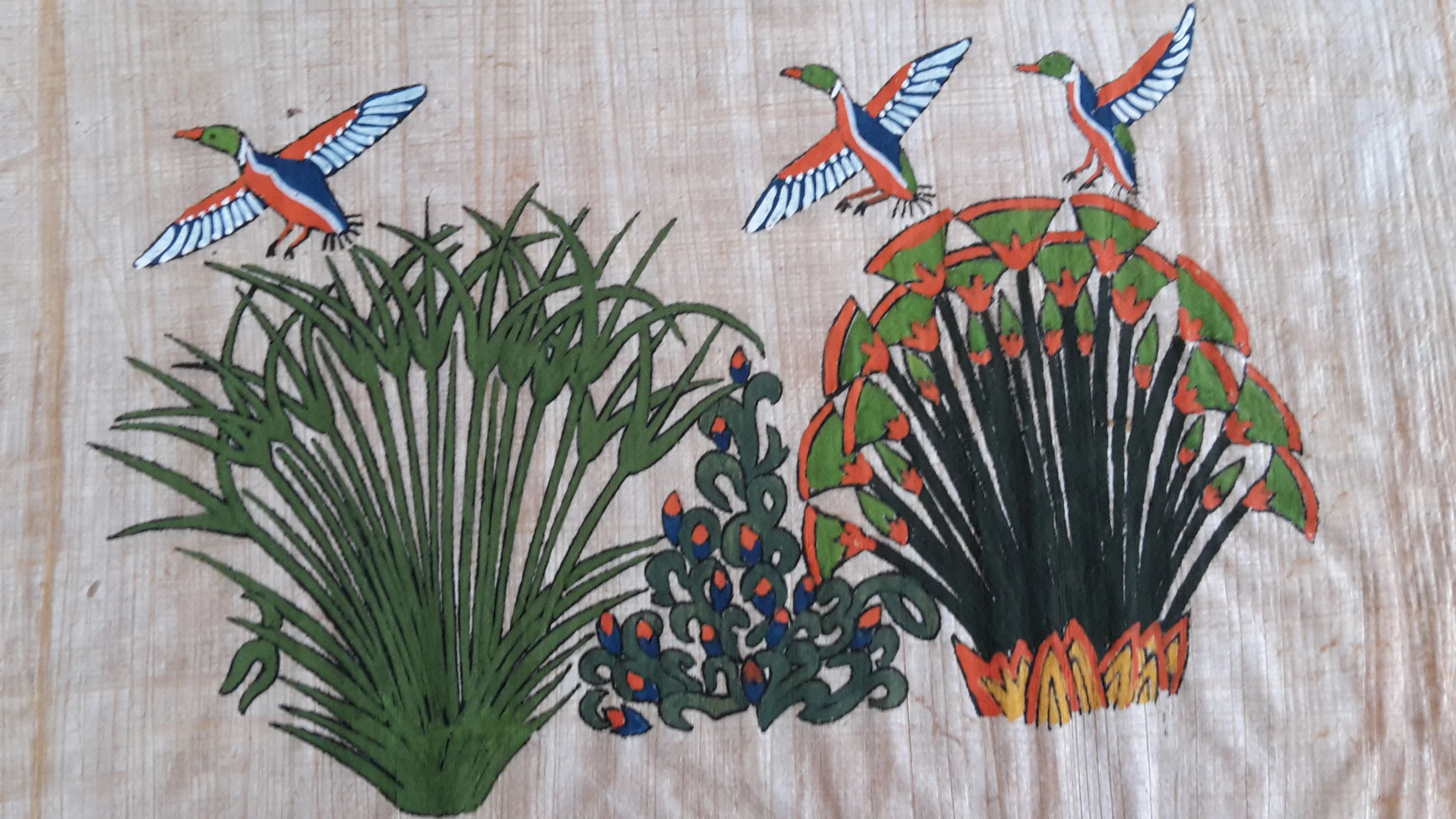Papyrus Enten