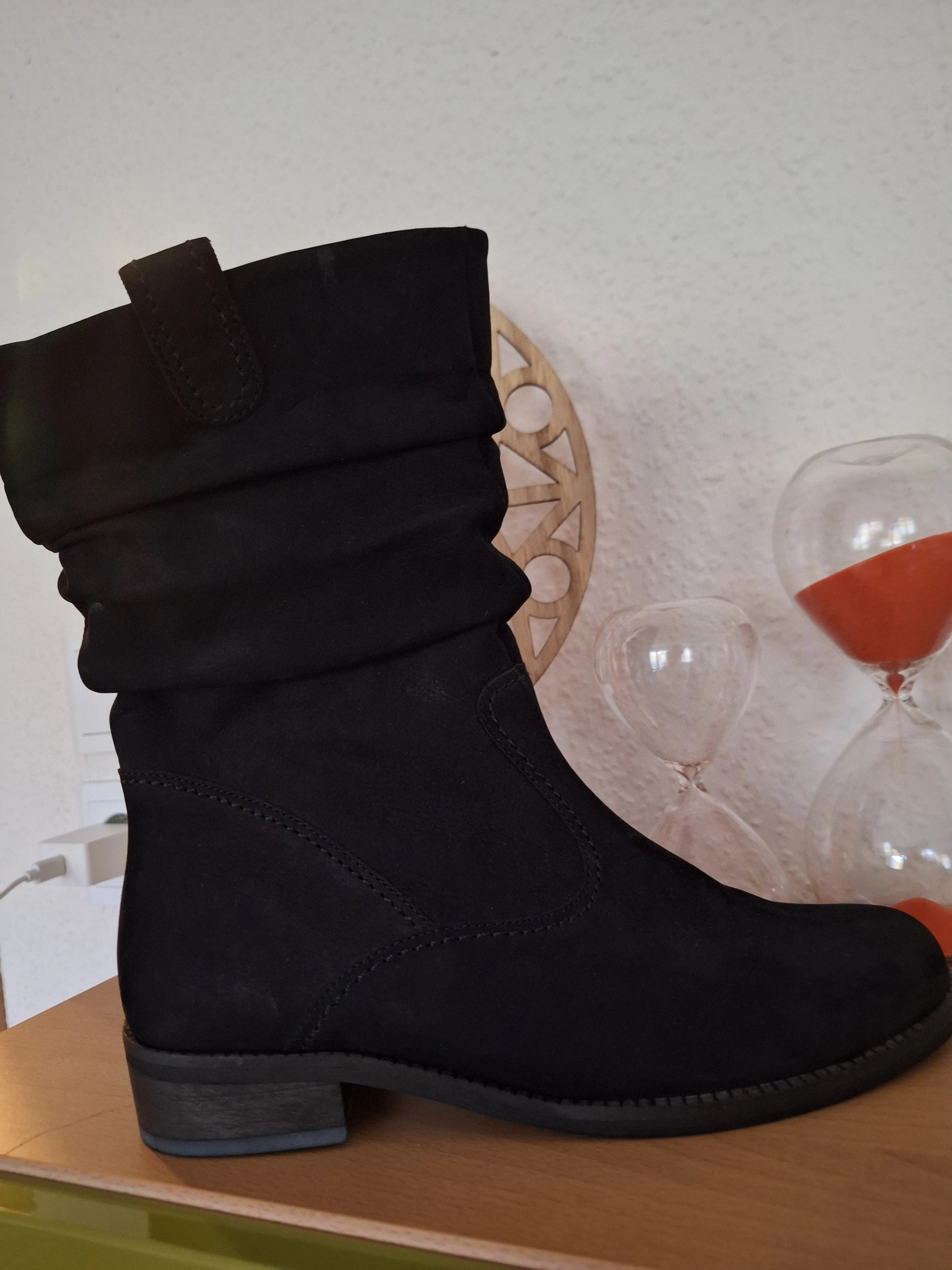 Leder Stiefelette