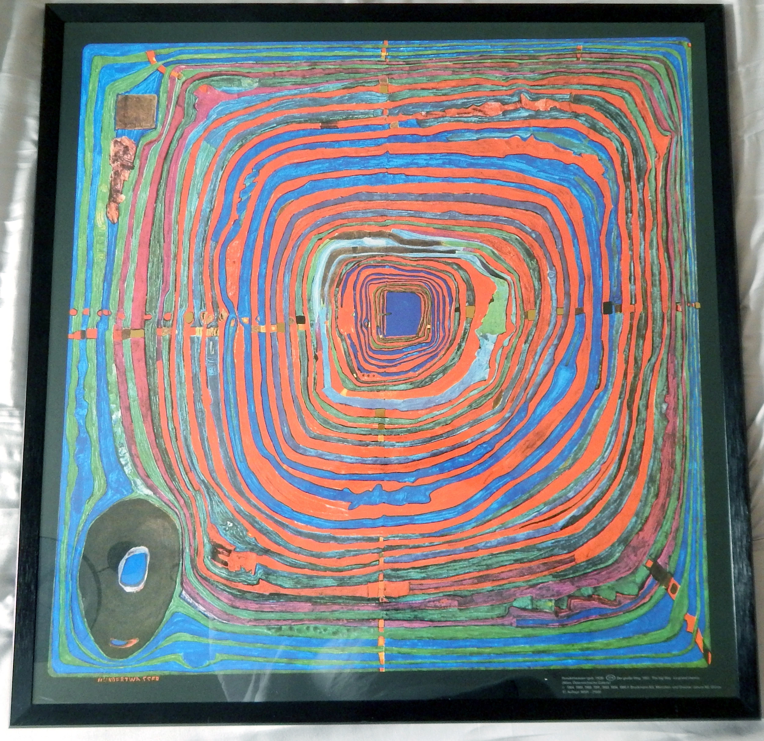 "Der große Weg" von Friedensreich Hundertwasser
