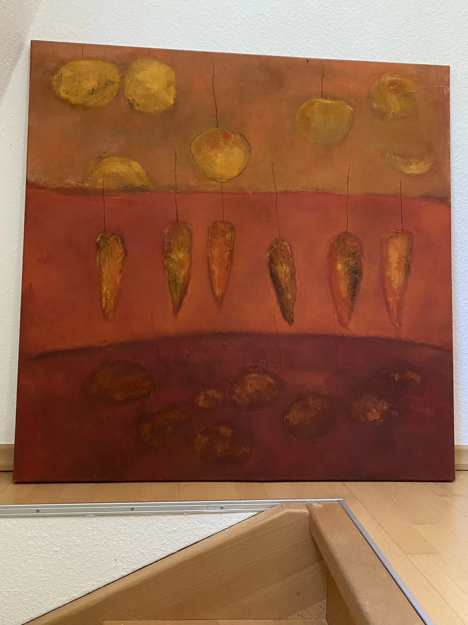 Gemälde auf Leinwand von Pirjo Niiranen