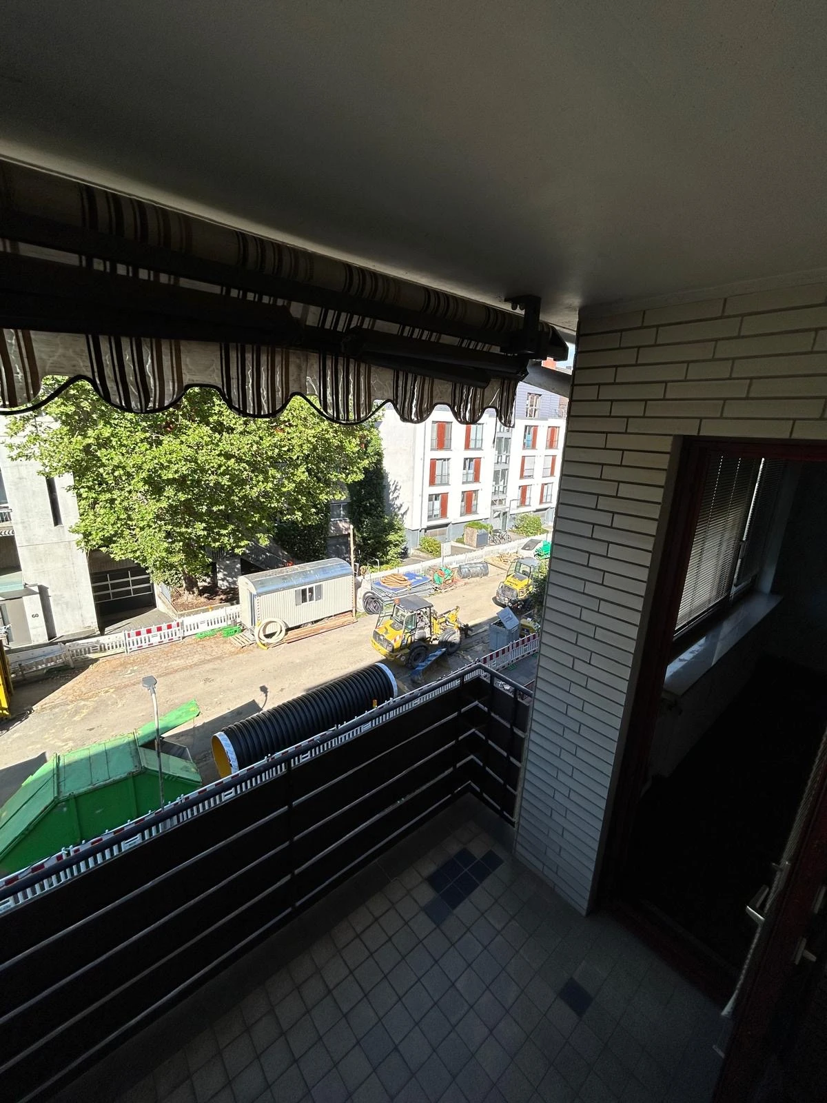 Balkon mit Südausrichtung
