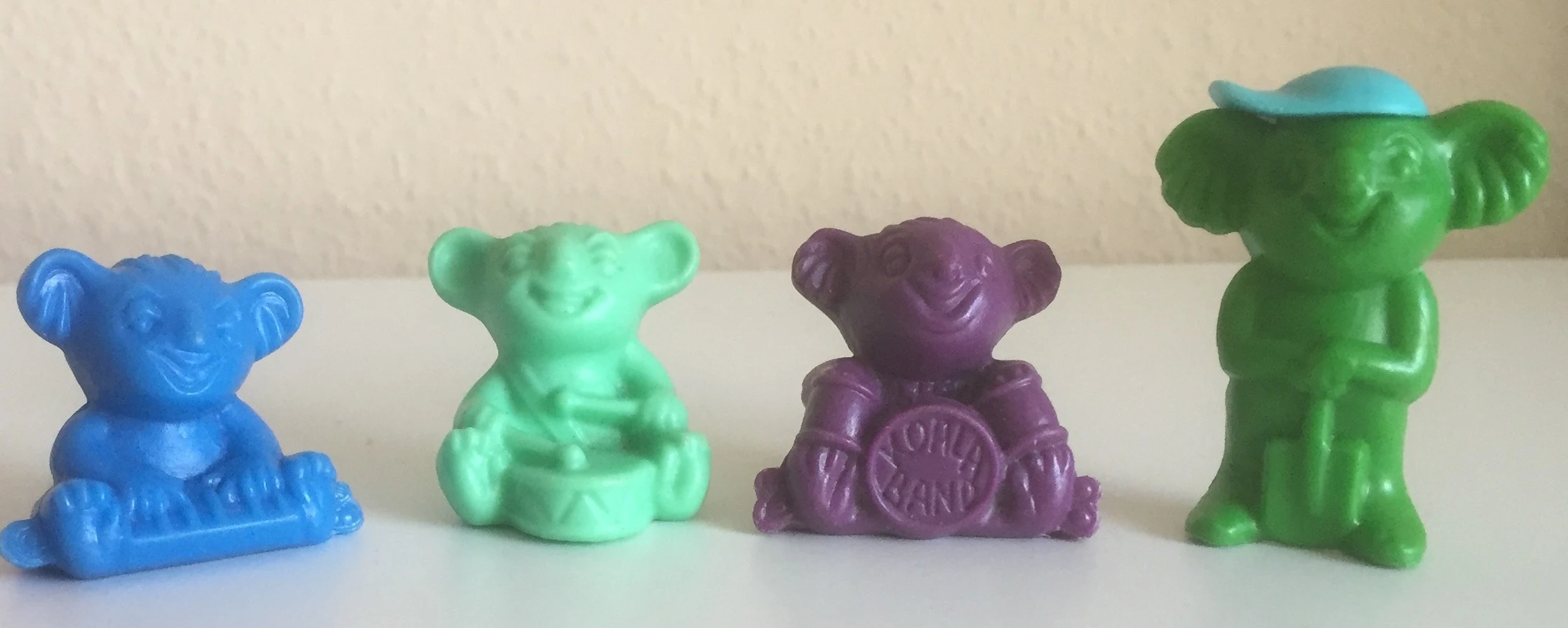 Werbefiguren Koala-Bären Schöller Kuchenmeister 