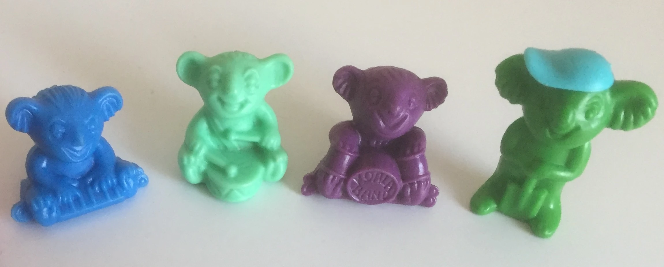 Werbefiguren Koala-Bären Schöller Kuchenmeister 