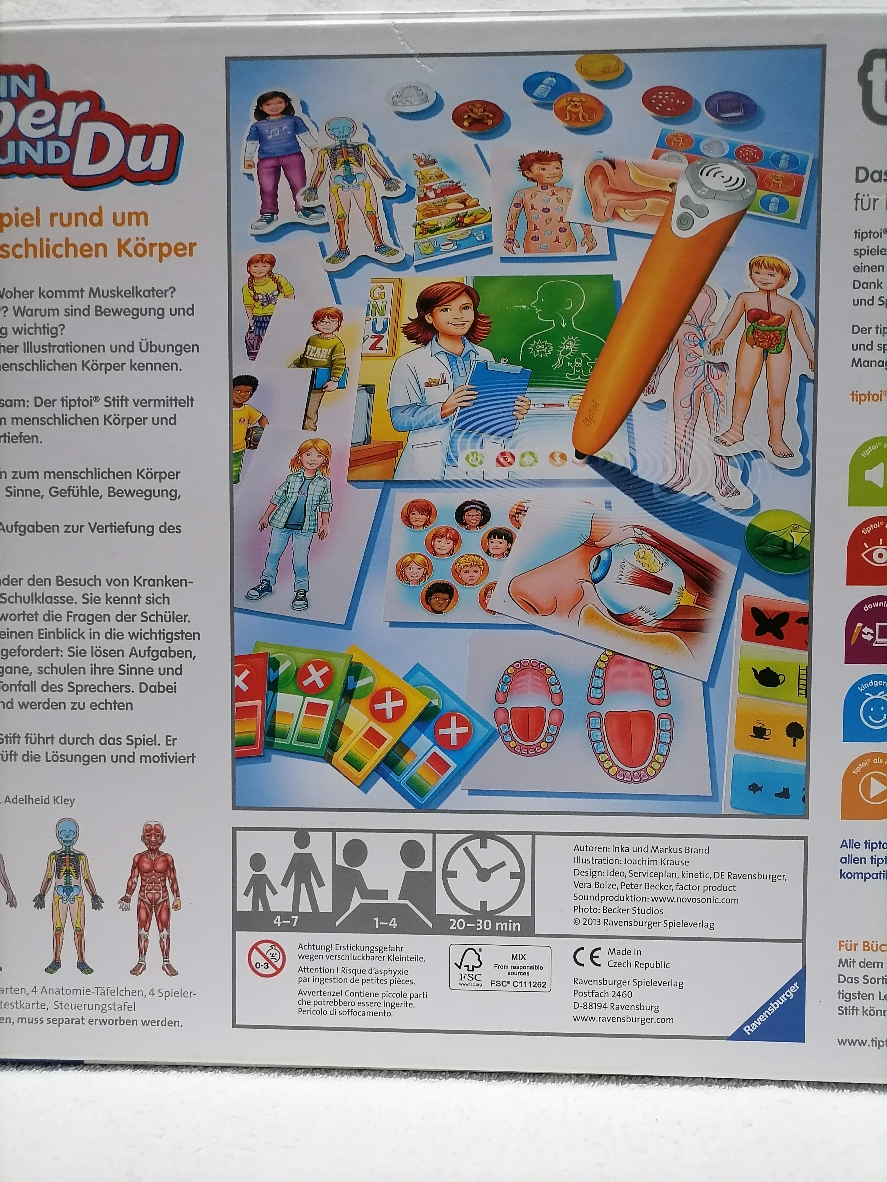 Ravensburger tiptoi - Dein Körper und Du - 00560