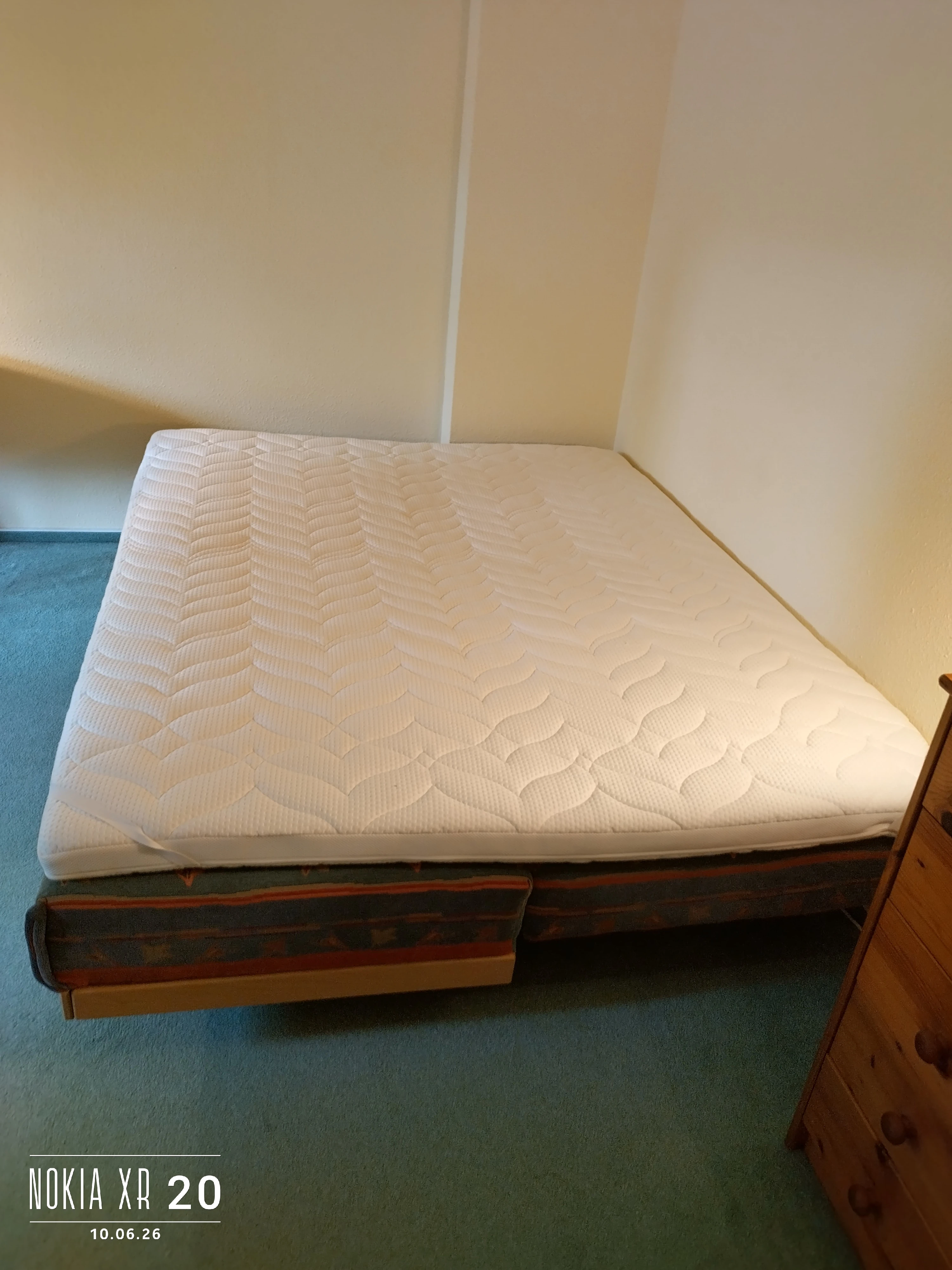 Mit Super - Topper 160 cm x 200 cm