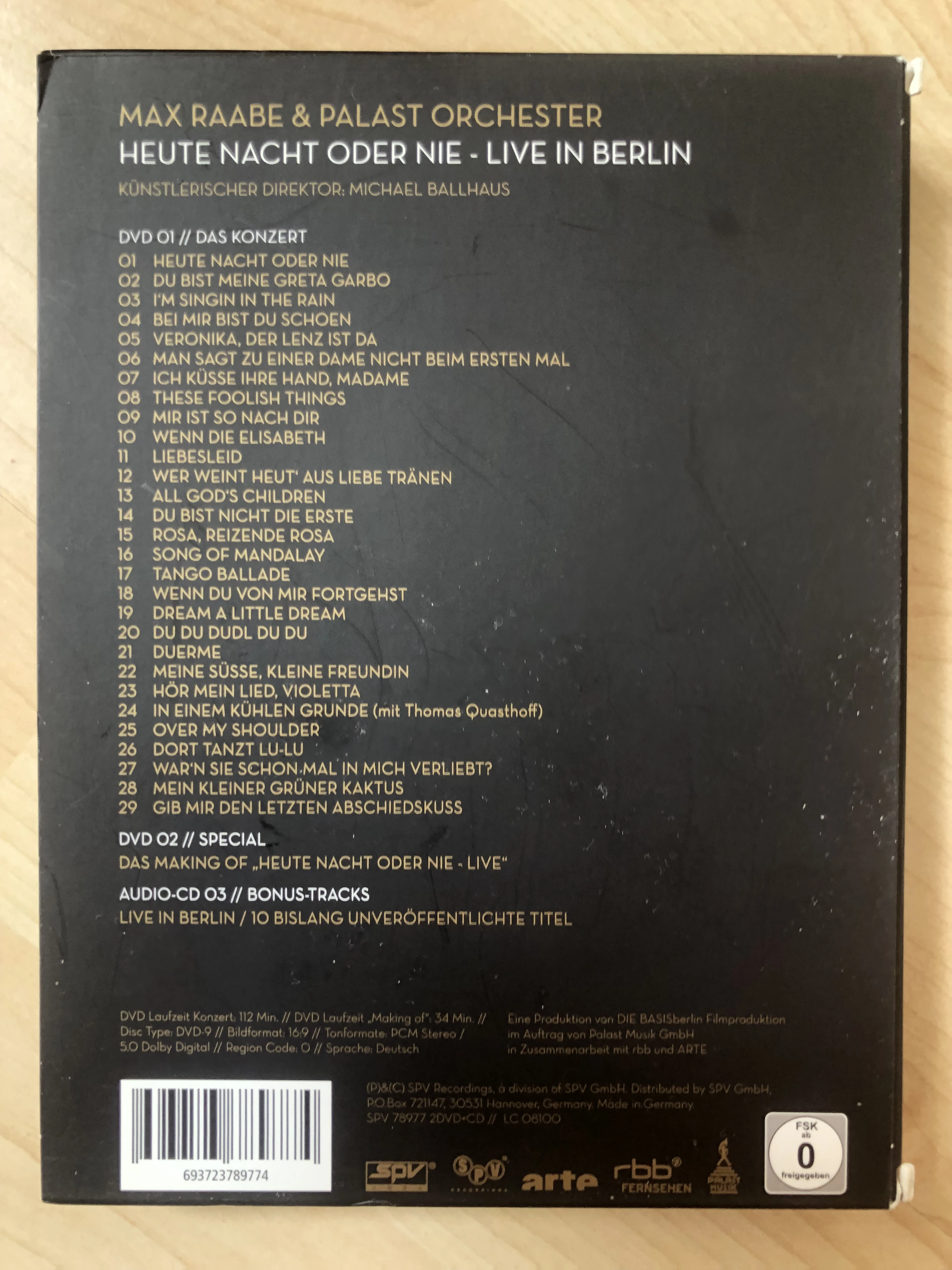 Max Raabe DVD 